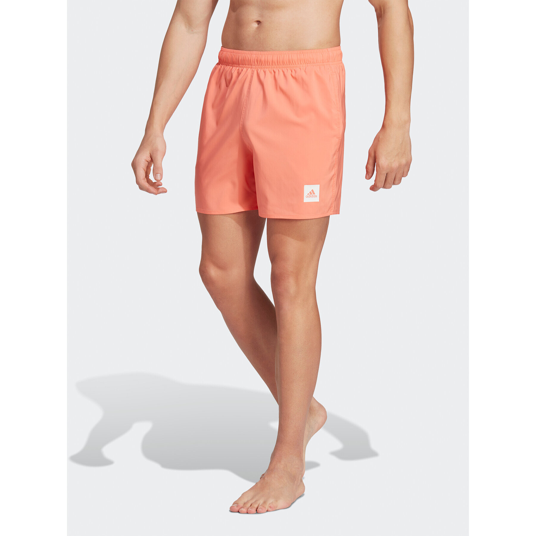 adidas Плувни шорти Short Length Solid Swim Shorts HT2162 Оранжев Regular Fit - Pepit.bg