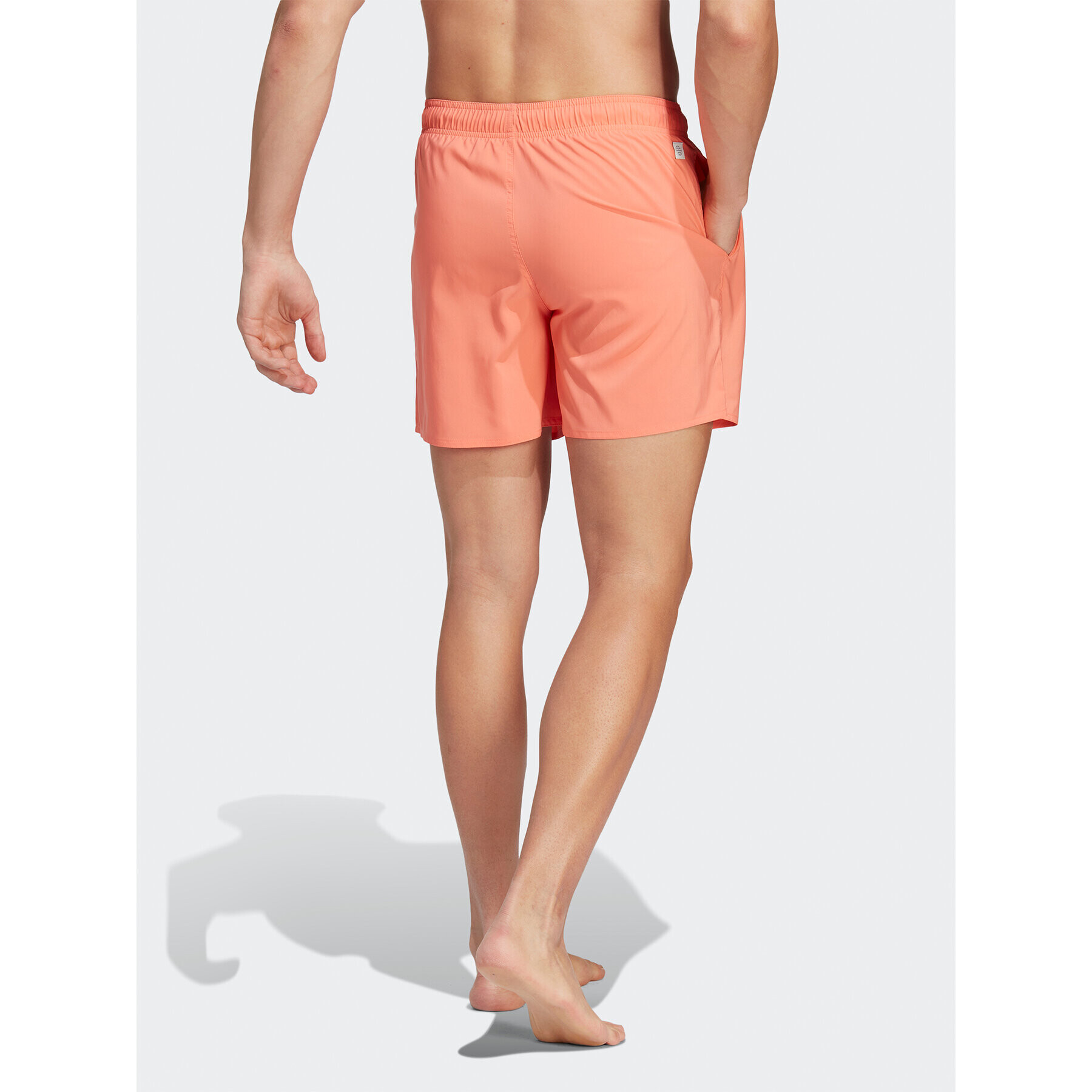 adidas Плувни шорти Short Length Solid Swim Shorts HT2162 Оранжев Regular Fit - Pepit.bg