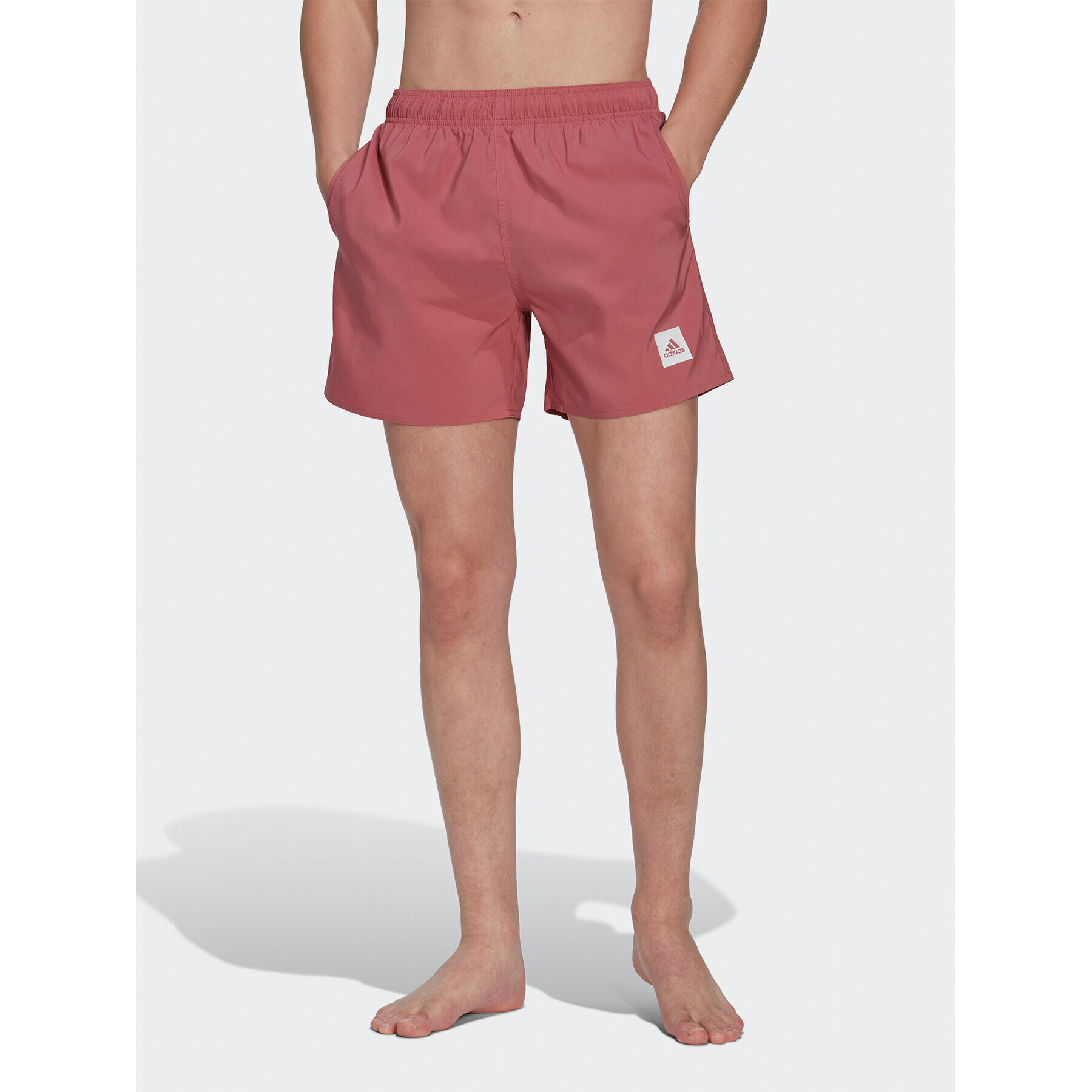 adidas Плувни шорти Short Length Solid Swim Shorts HT2163 Розов Regular Fit - Pepit.bg