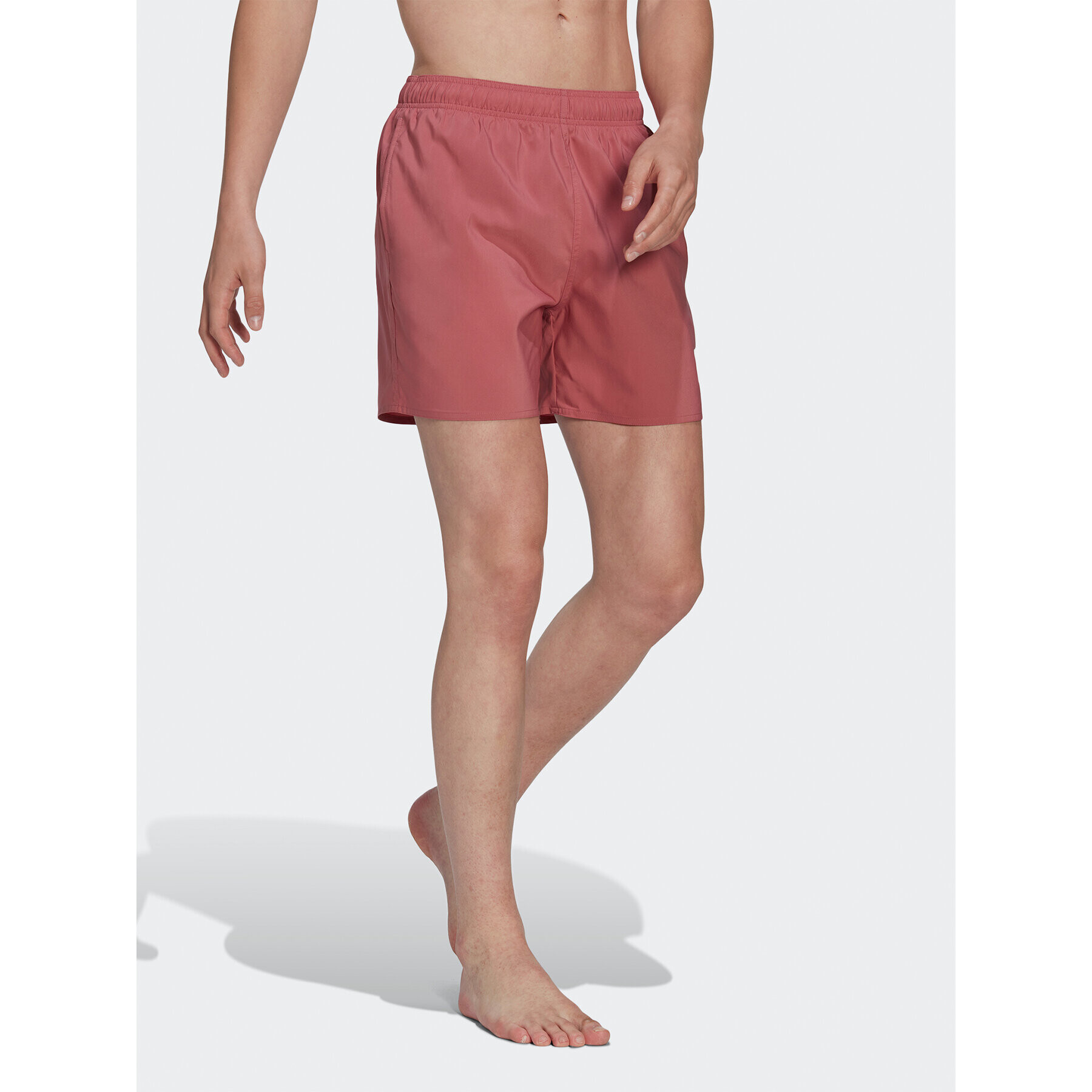 adidas Плувни шорти Short Length Solid Swim Shorts HT2163 Розов Regular Fit - Pepit.bg