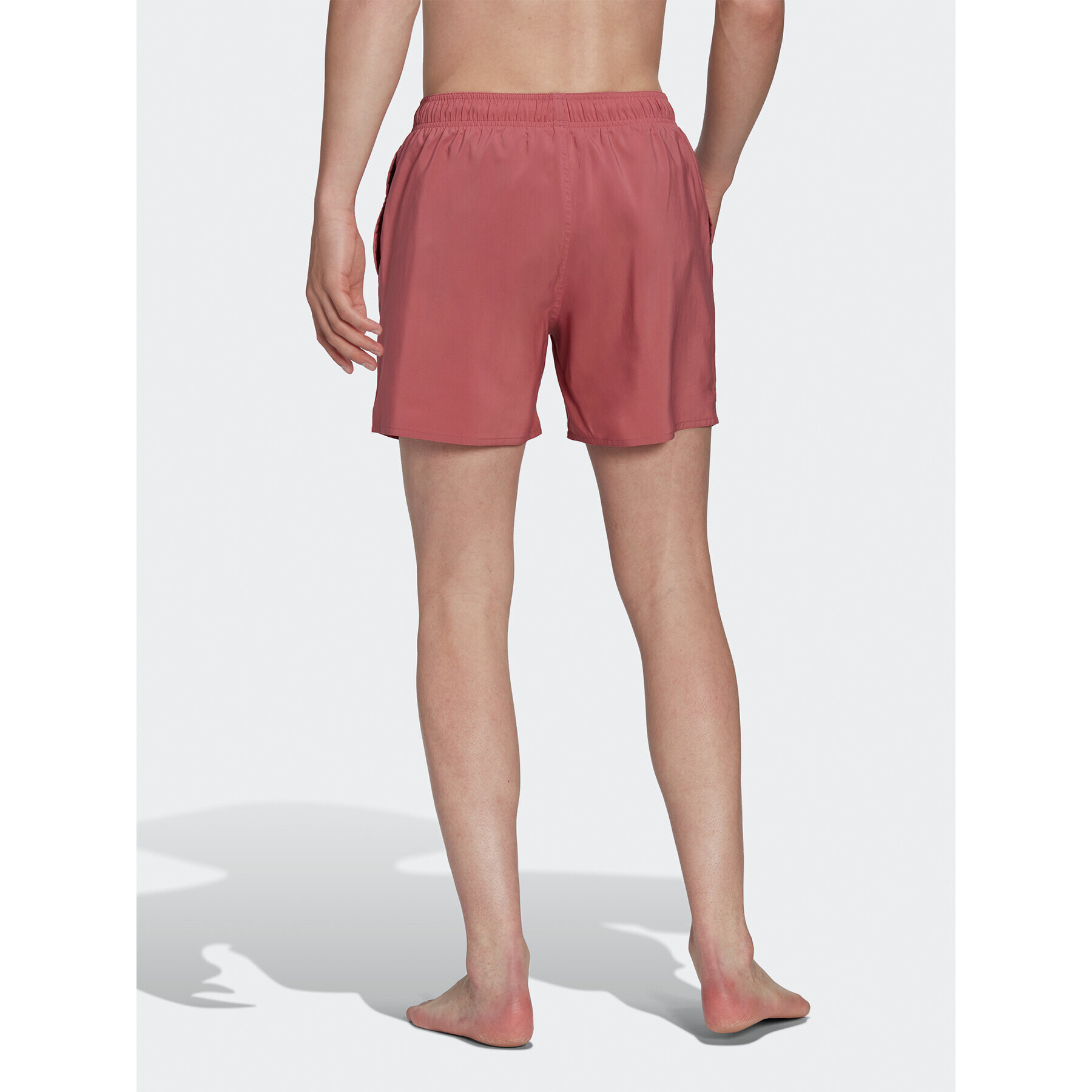 adidas Плувни шорти Short Length Solid Swim Shorts HT2163 Розов Regular Fit - Pepit.bg