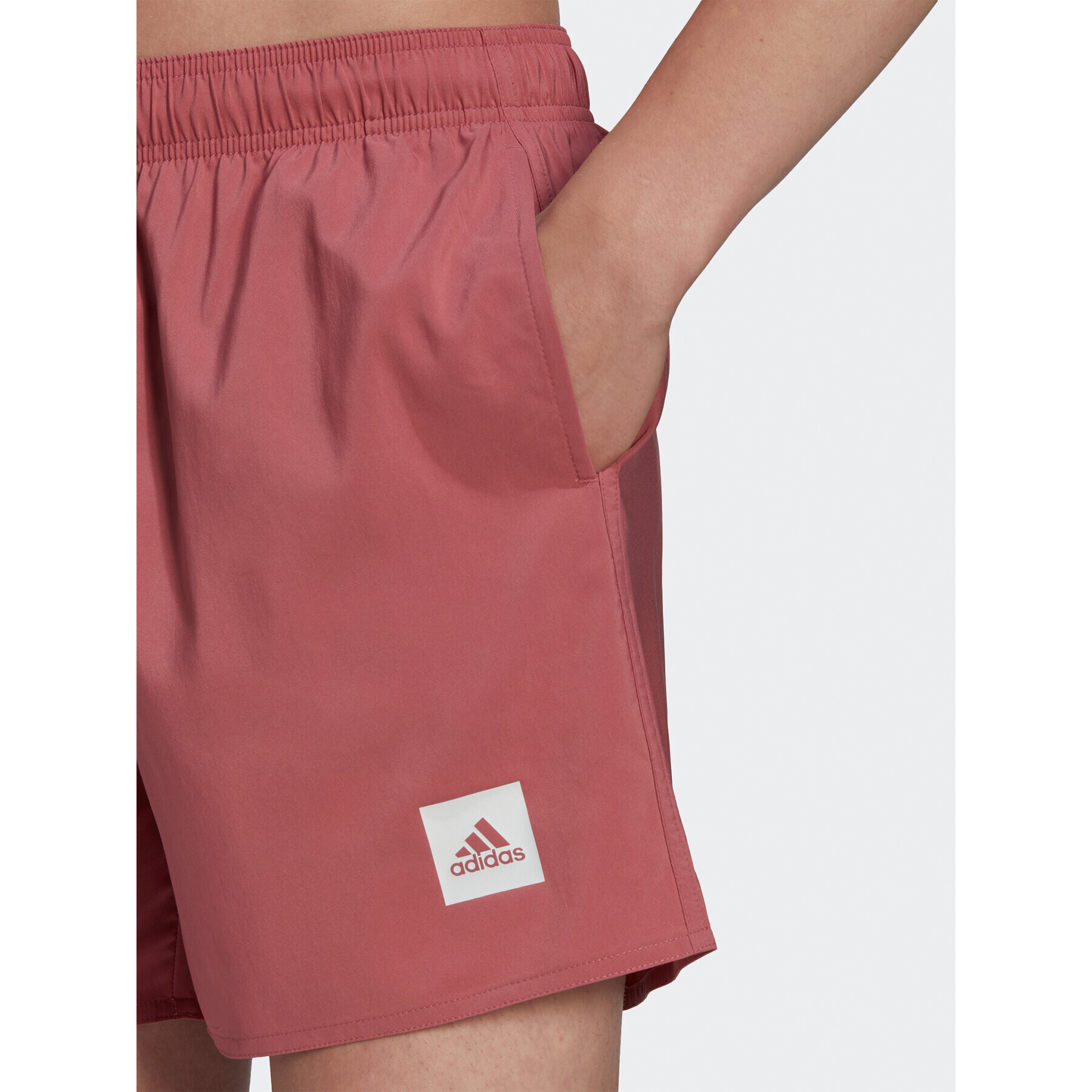 adidas Плувни шорти Short Length Solid Swim Shorts HT2163 Розов Regular Fit - Pepit.bg