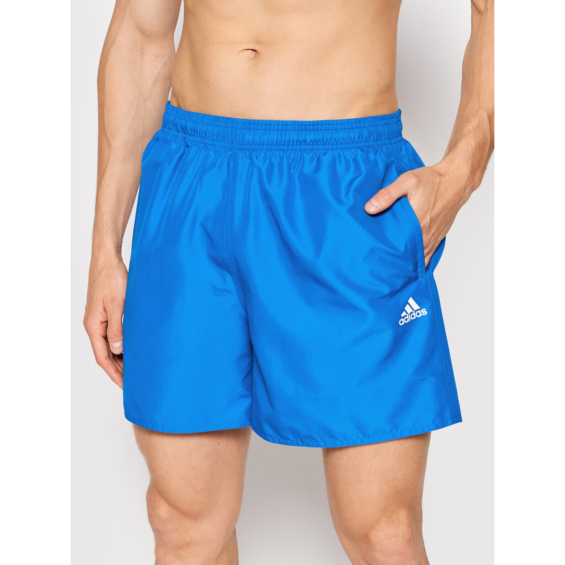 adidas Плувни шорти Solid GQ1082 Син Regular Fit - Pepit.bg