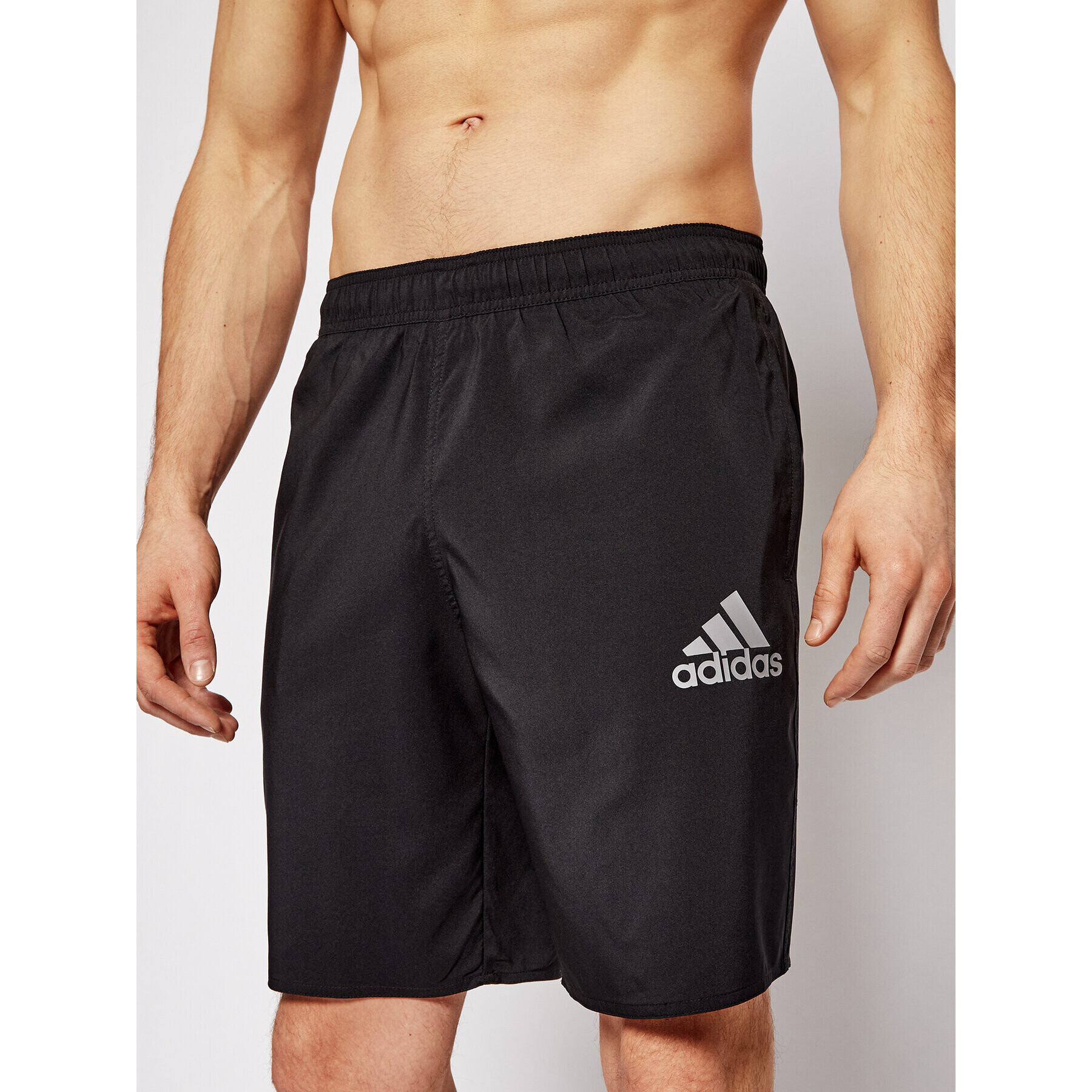 adidas Плувни шорти Solid Swim GQ1090 Черен Regular Fit - Pepit.bg