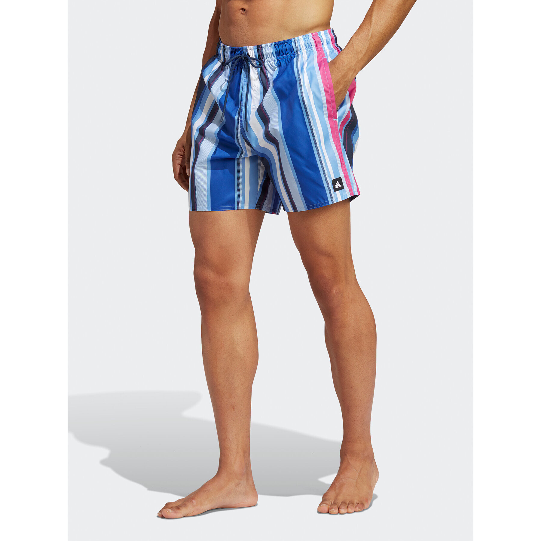 adidas Плувни шорти Striped Swim Shorts IA7752 Син Regular Fit - Pepit.bg