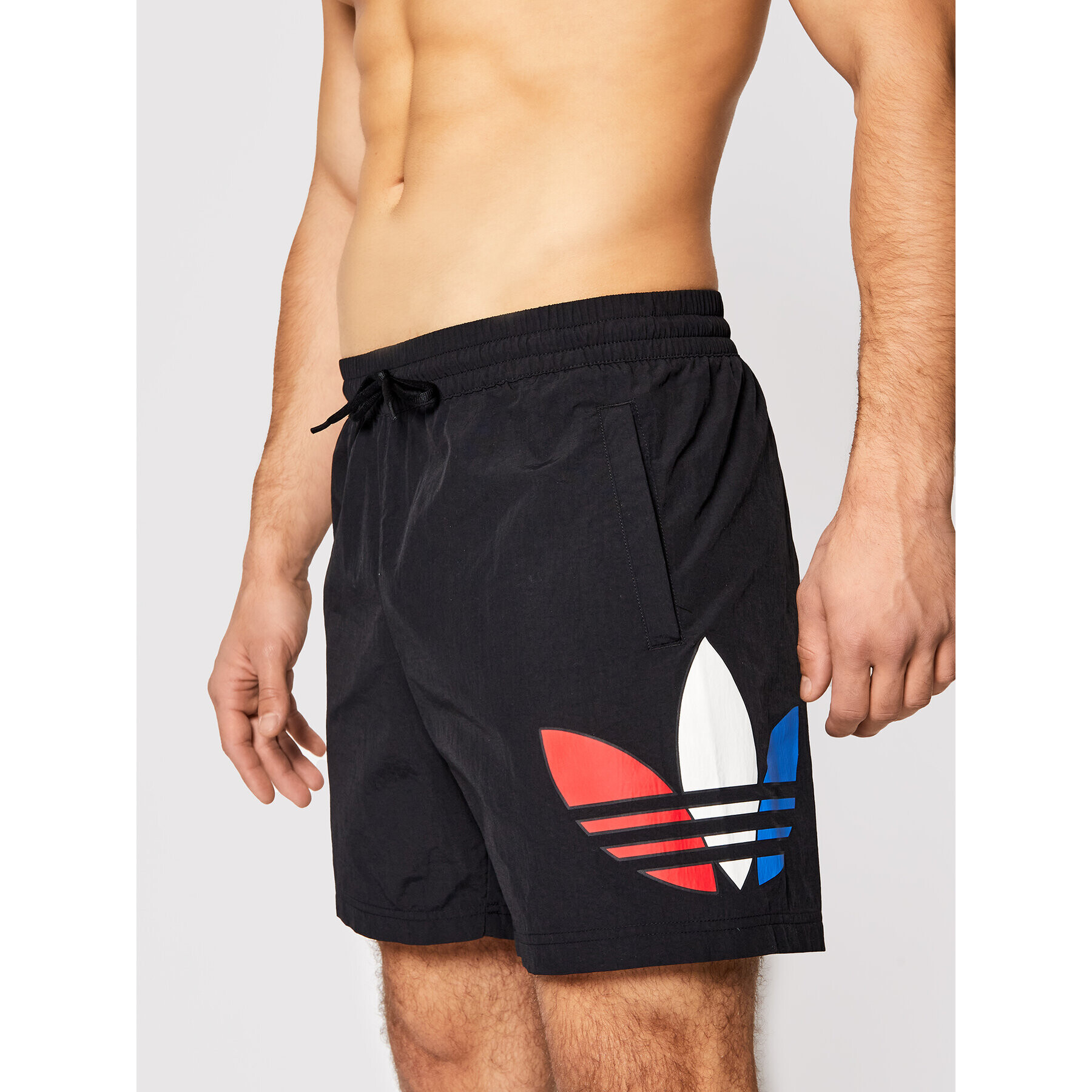 adidas Плувни шорти Tricol Swims GN3568 Черен Regular Fit - Pepit.bg