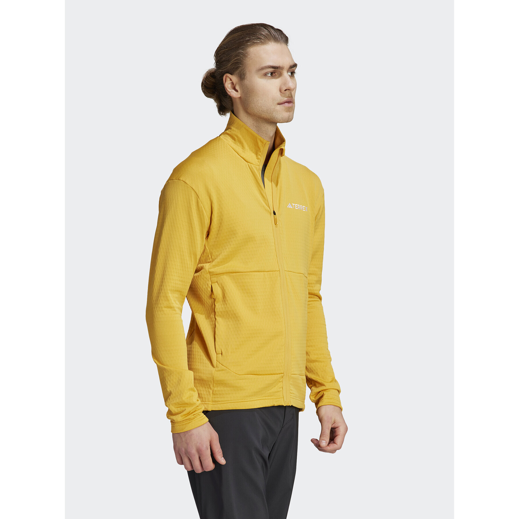 adidas Полар IB1815 Жълт Slim Fit - Pepit.bg