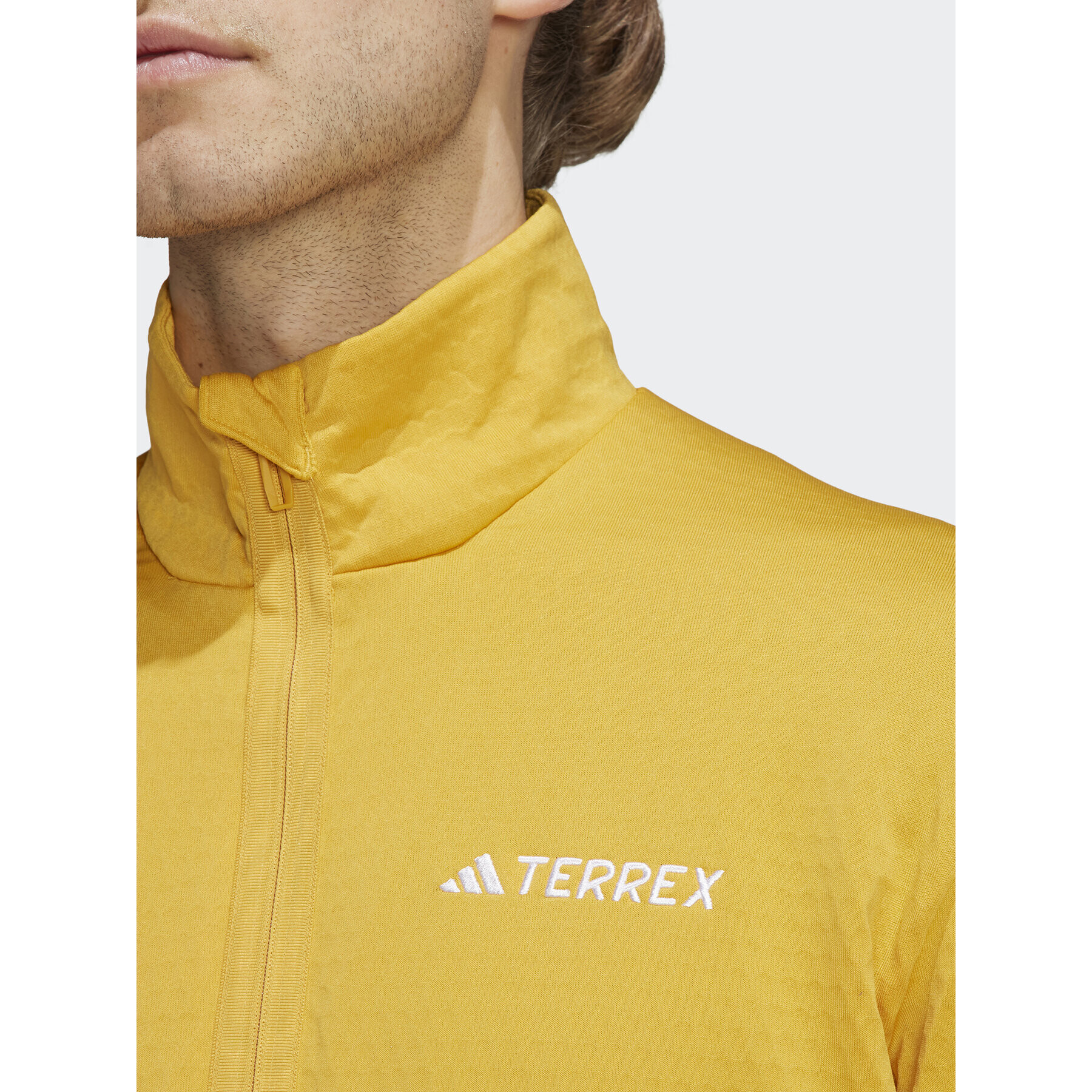 adidas Полар IB1815 Жълт Slim Fit - Pepit.bg