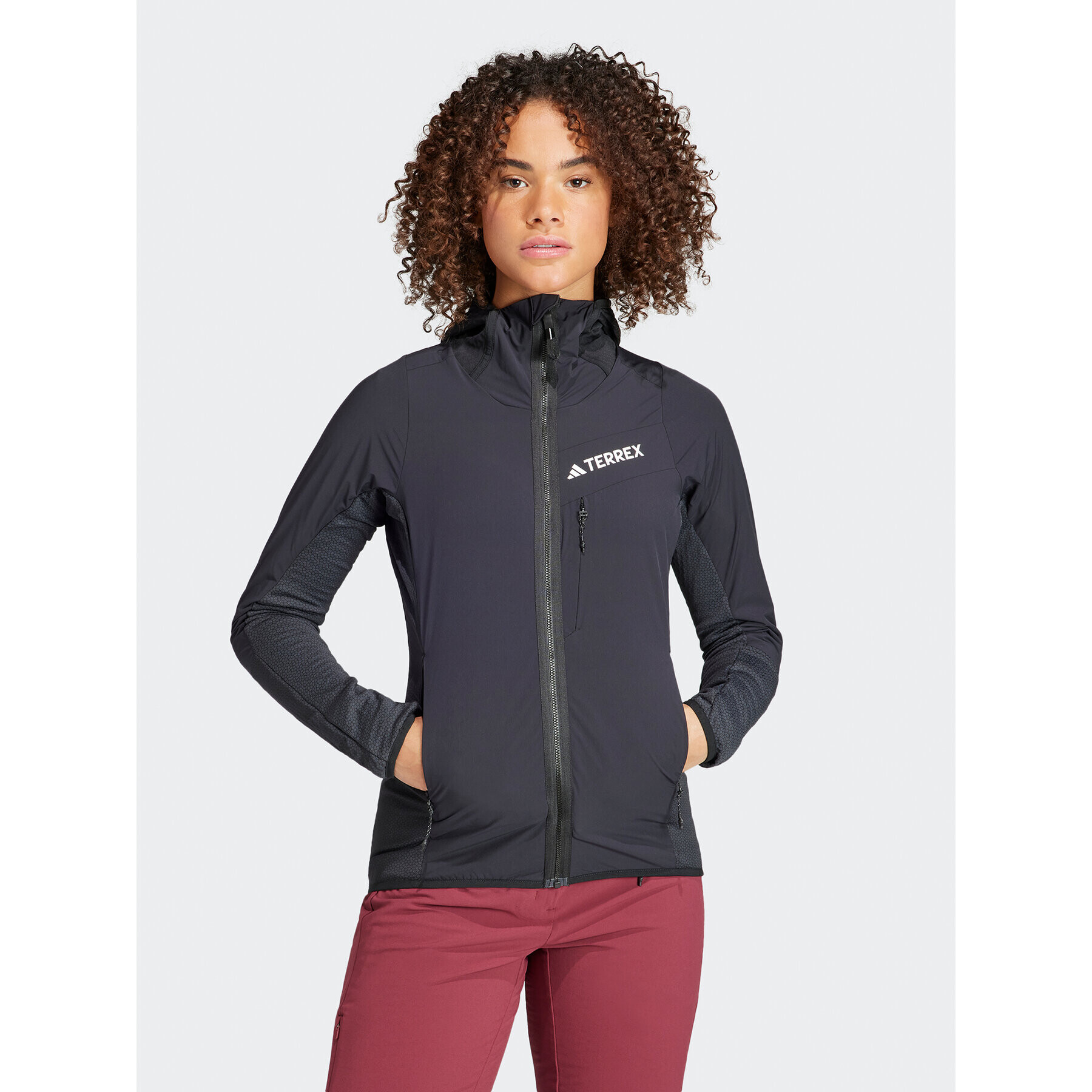 adidas Полар IB1856 Черен Slim Fit - Pepit.bg