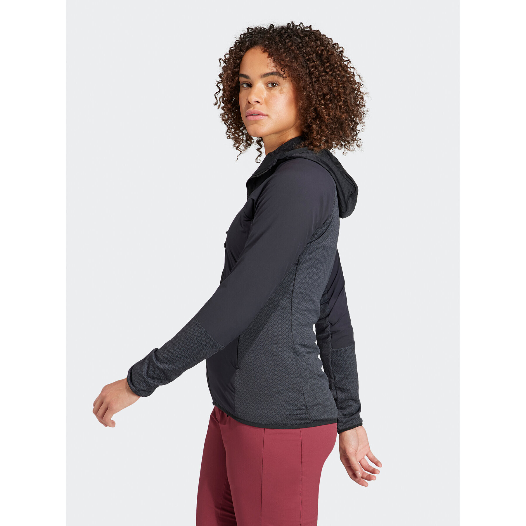 adidas Полар IB1856 Черен Slim Fit - Pepit.bg
