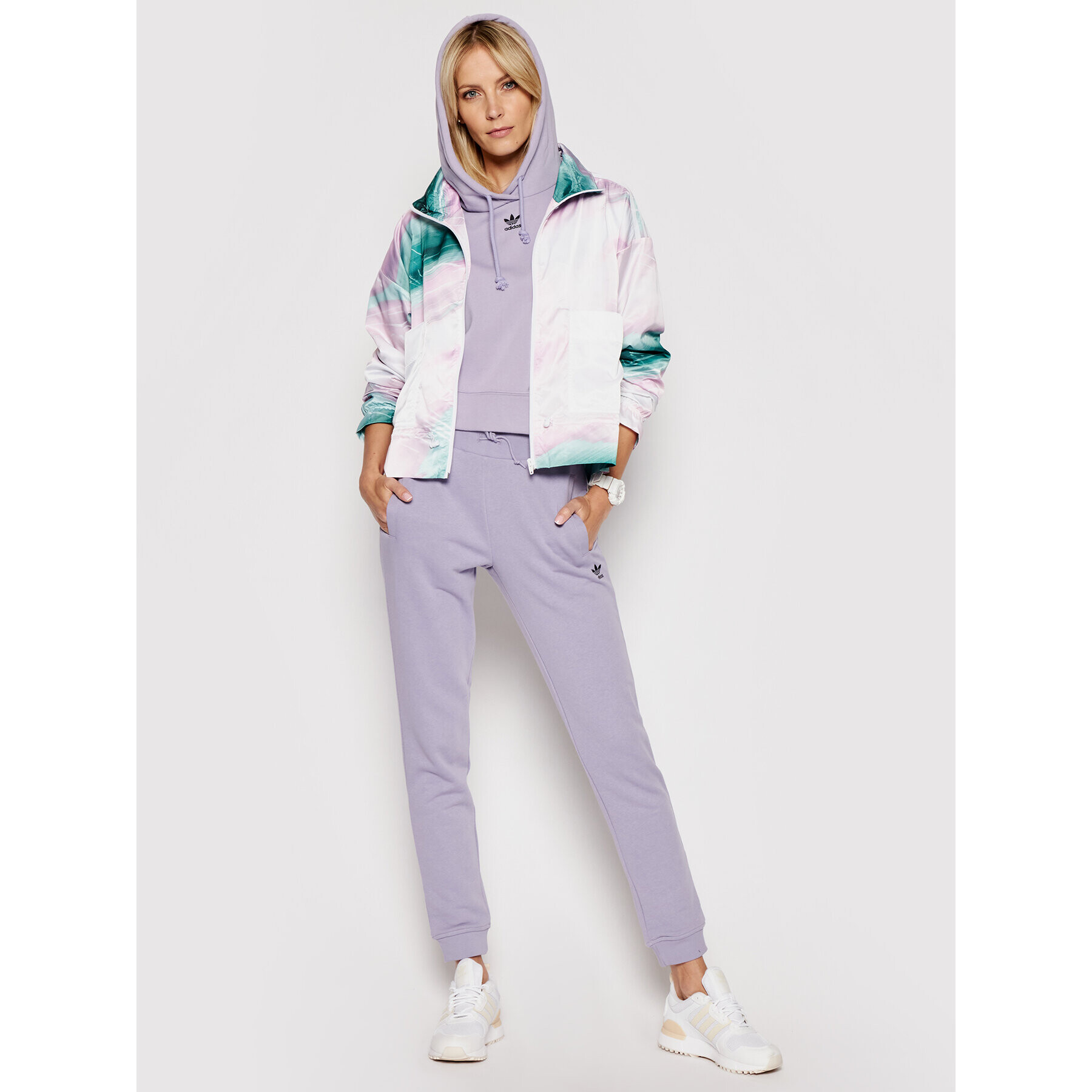 adidas Преходно яке Track GN3262 Цветен Regular Fit - Pepit.bg