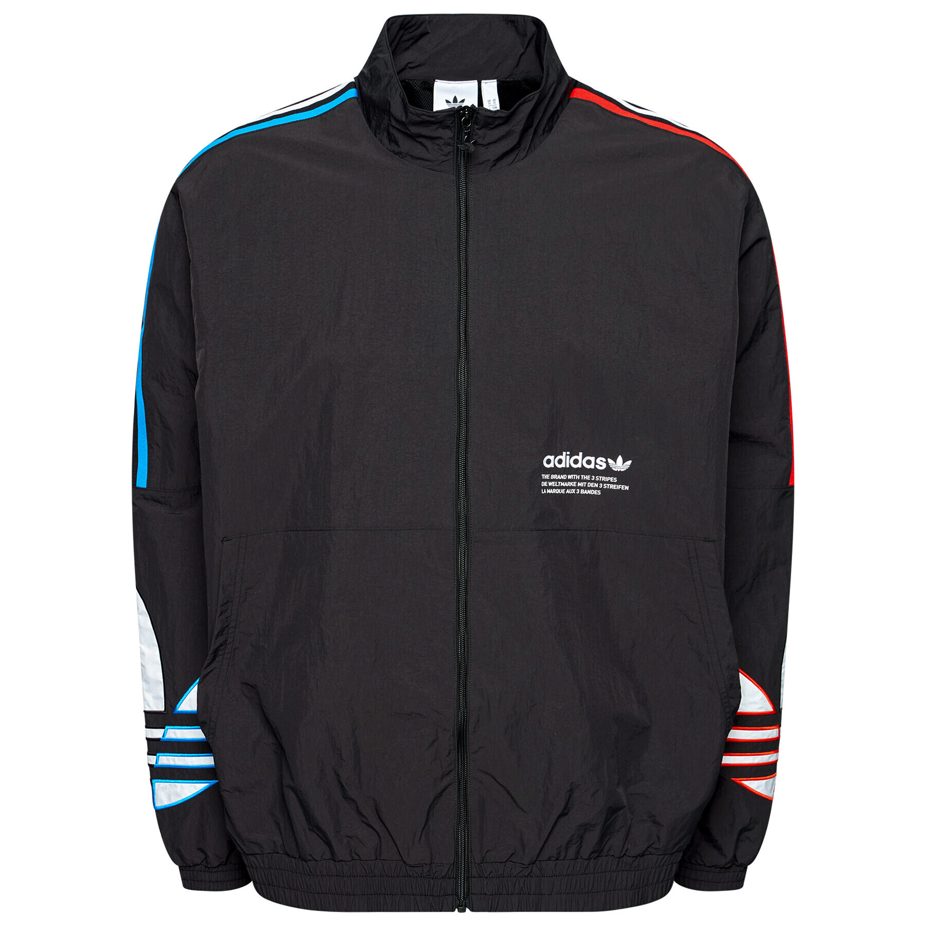 adidas Преходно яке Tricol TT GN3582 Черен Standard Fit - Pepit.bg