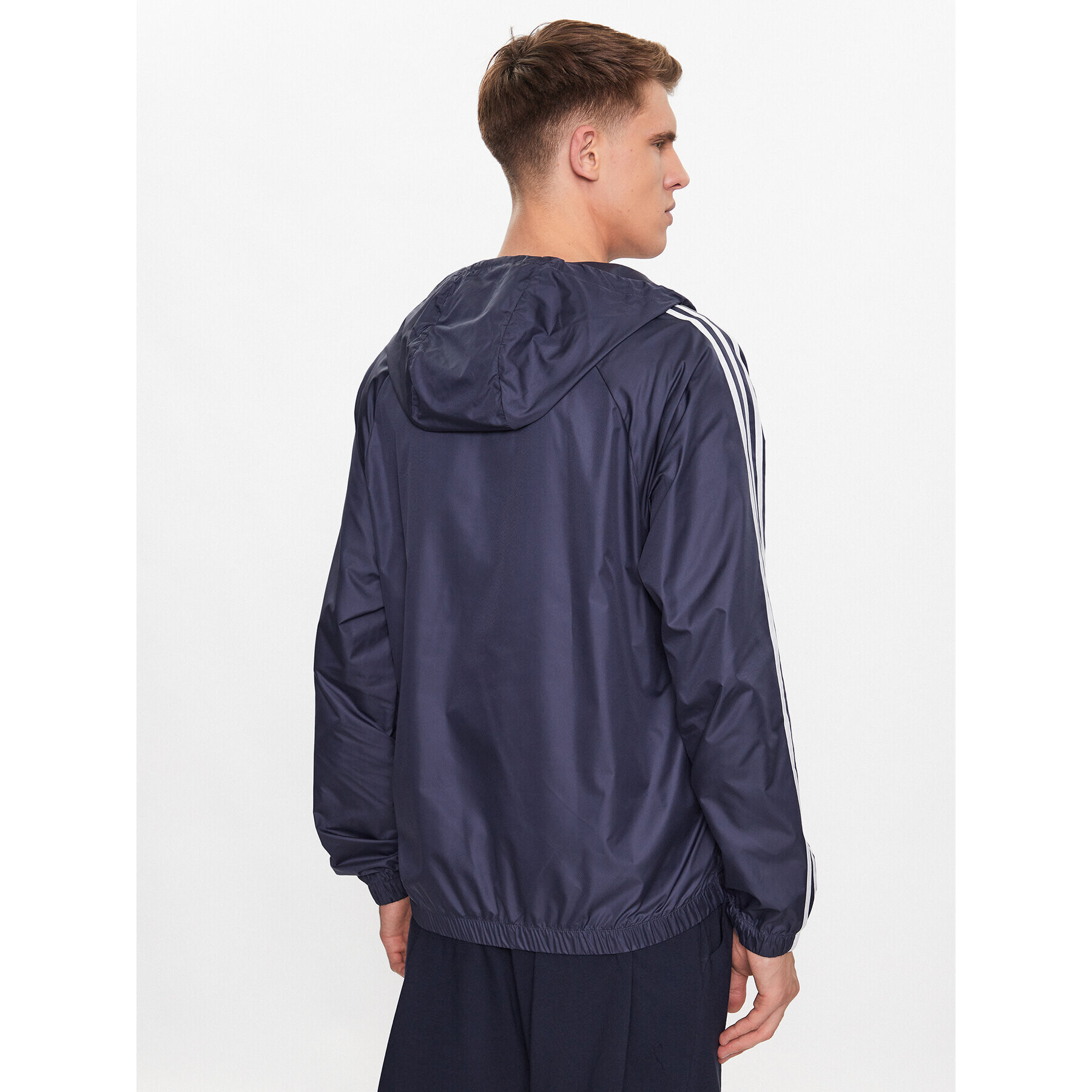 adidas Преходно яке BSC 3-Stripes Wind Jacket HT8753 Син Regular Fit - Pepit.bg