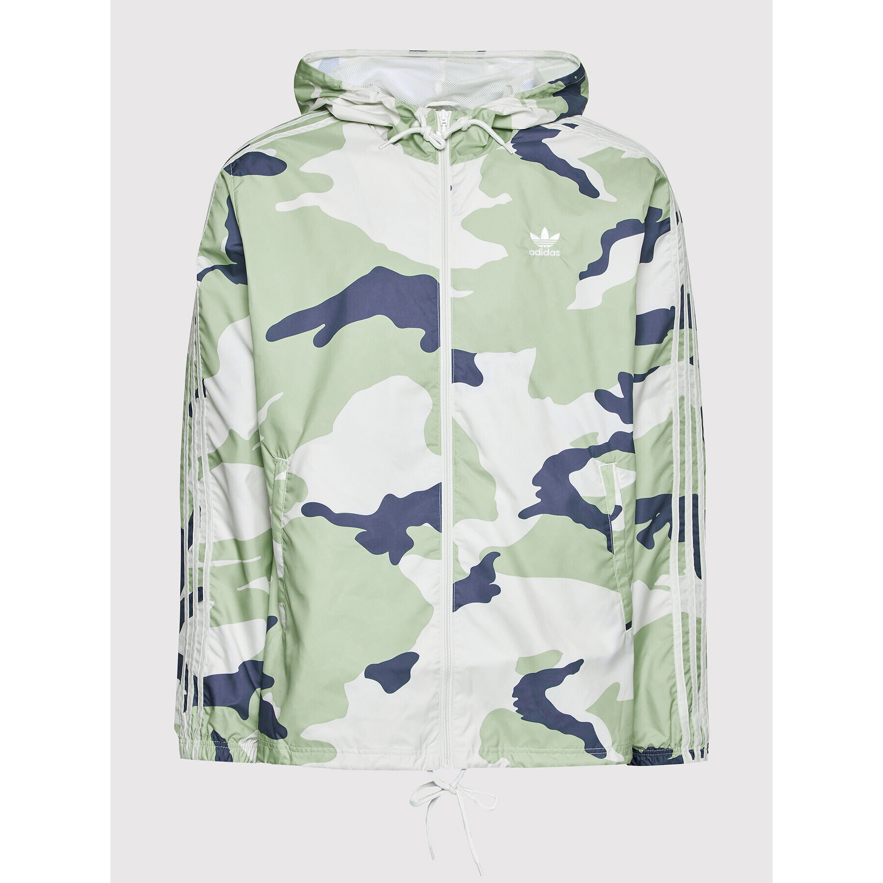 adidas Преходно яке Graphics Camo HF4877 Зелен Regular Fit - Pepit.bg