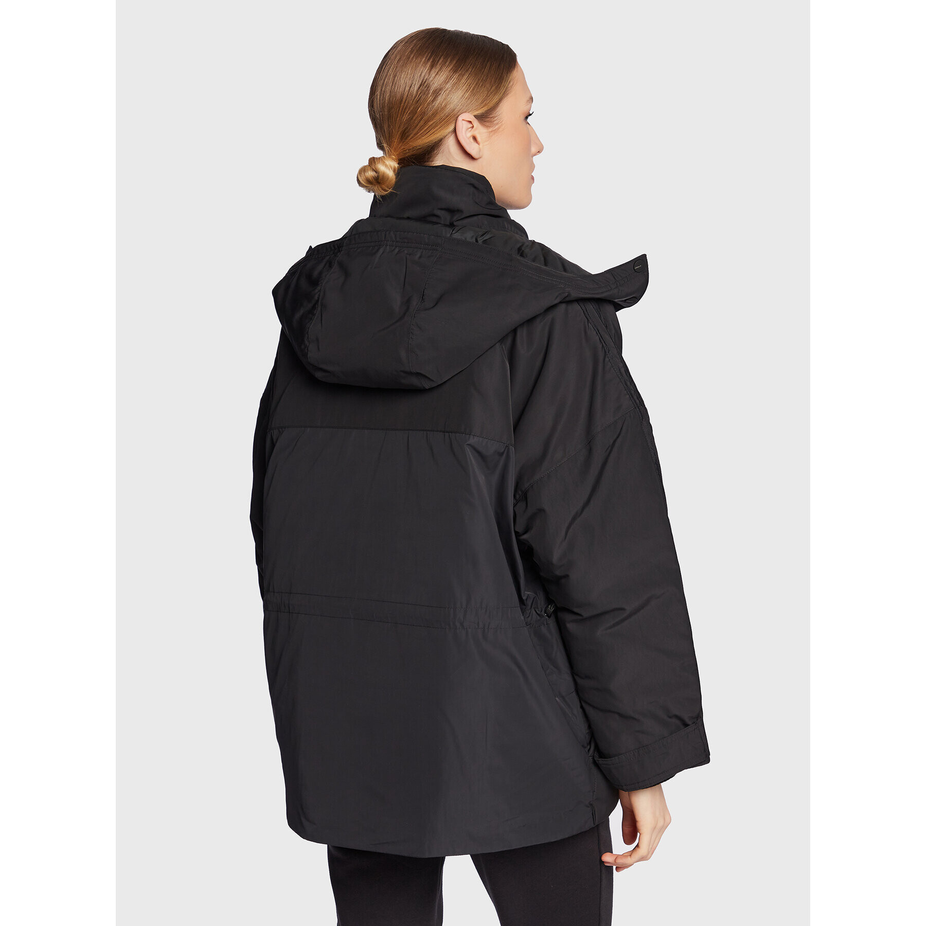adidas Преходно яке HM2615 Черен Loose Fit - Pepit.bg