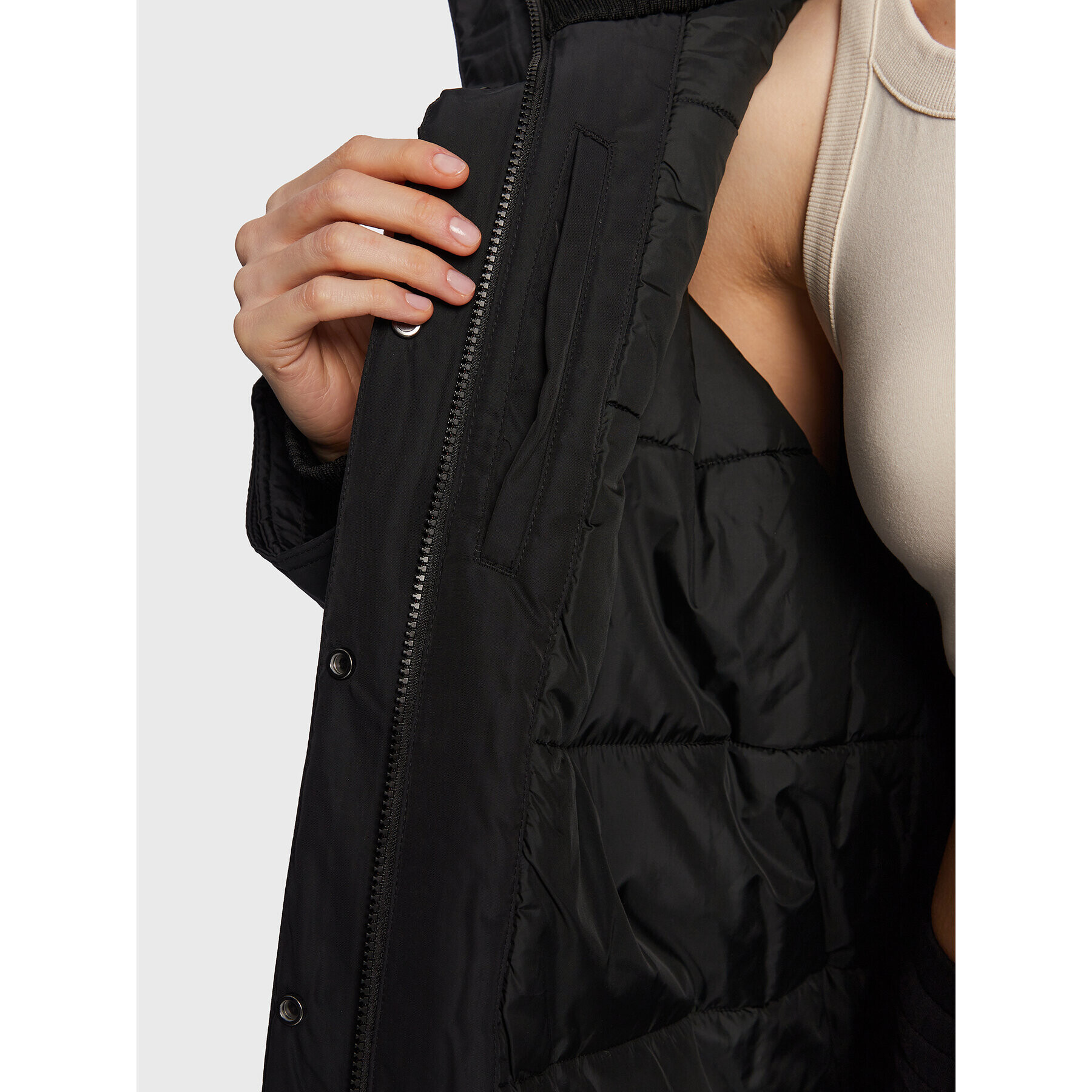 adidas Преходно яке HM2615 Черен Loose Fit - Pepit.bg
