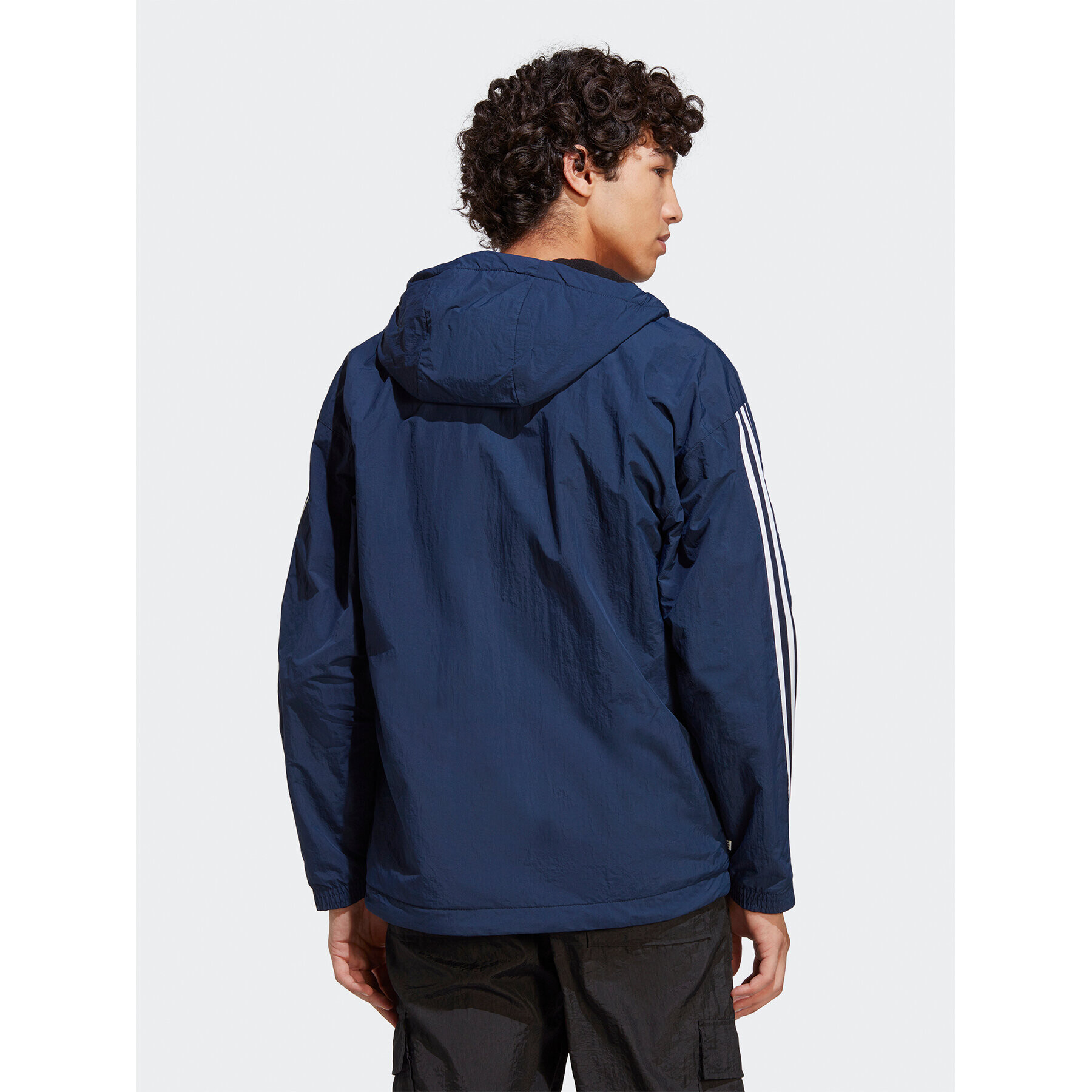 adidas Преходно яке Reversible Polar Fleece HL9188 Тъмносин Regular Fit - Pepit.bg