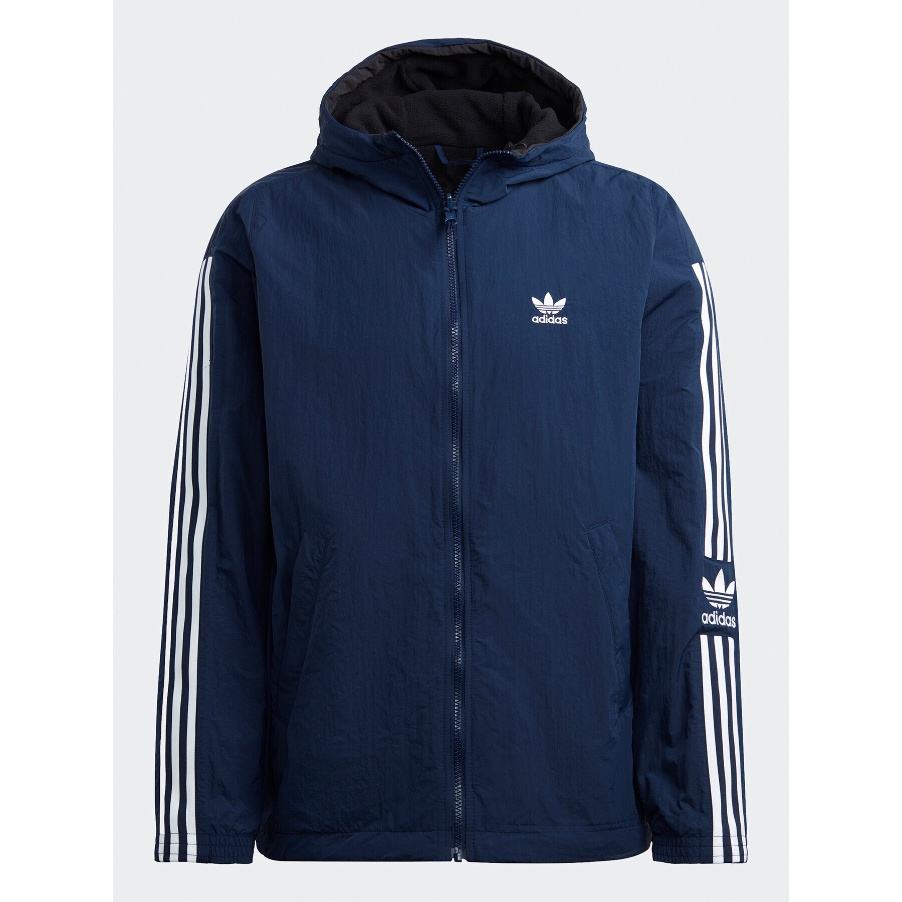 adidas Преходно яке Reversible Polar Fleece HL9188 Тъмносин Regular Fit - Pepit.bg