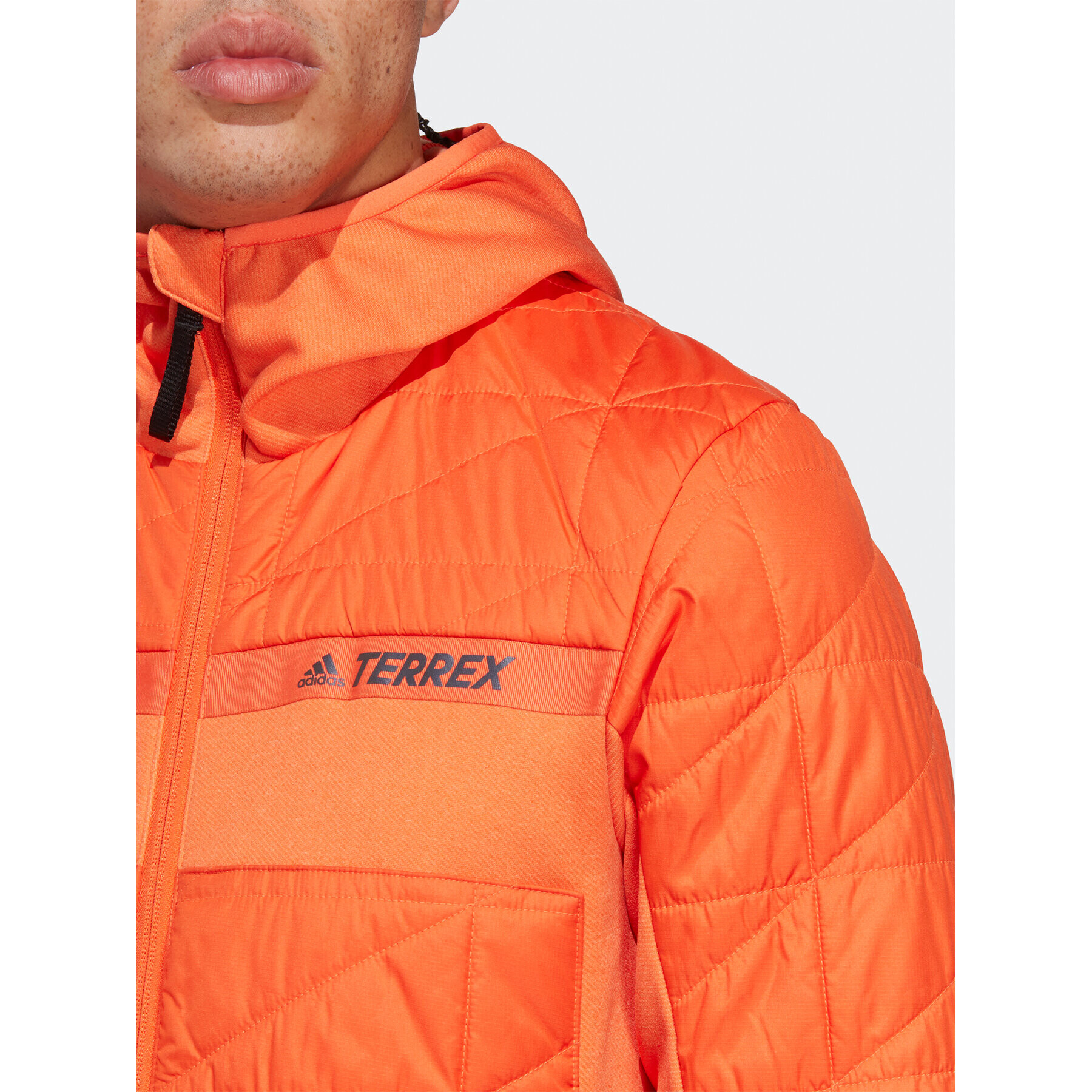 adidas Преходно яке Terrex Multi Hybrid Insulated Jacket HS9690 Оранжев Slim Fit - Pepit.bg