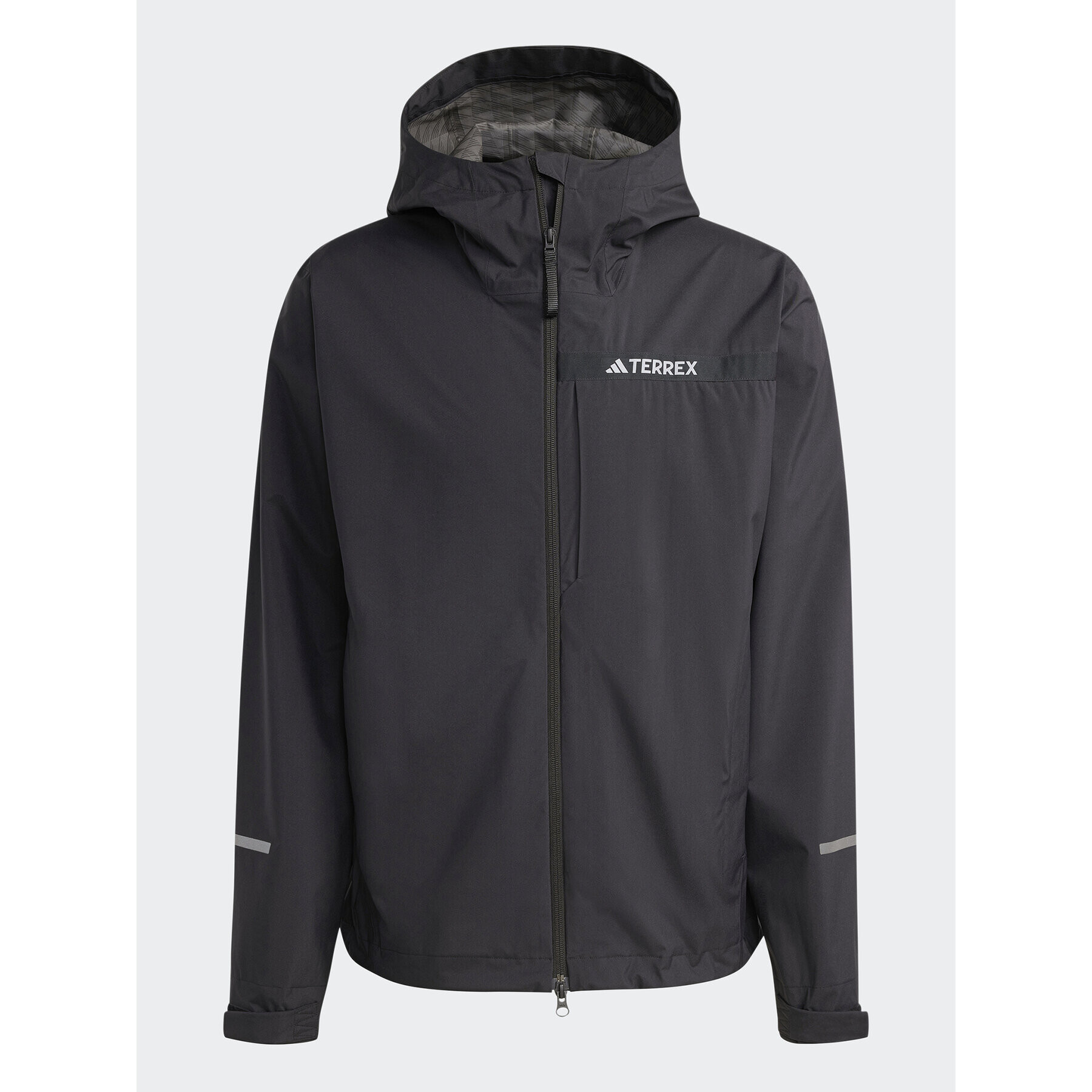 adidas Преходно яке Terrex Multi RAIN.RDY 2.5-Layer Rain Jacket HM4051 Черен Regular Fit - Pepit.bg