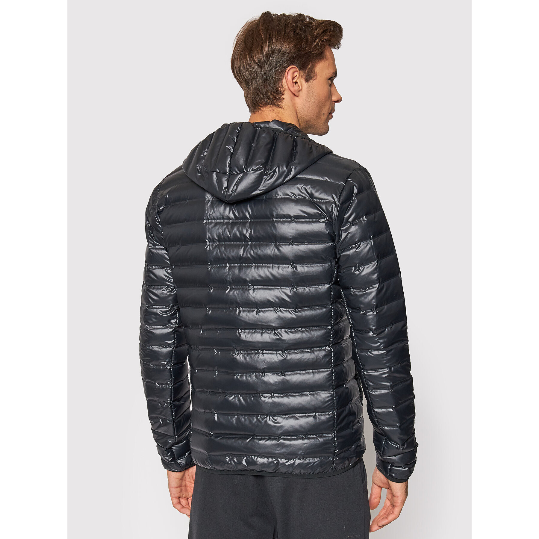 adidas Пухено яке Varilite BQ7782 Черен Slim Fit - Pepit.bg