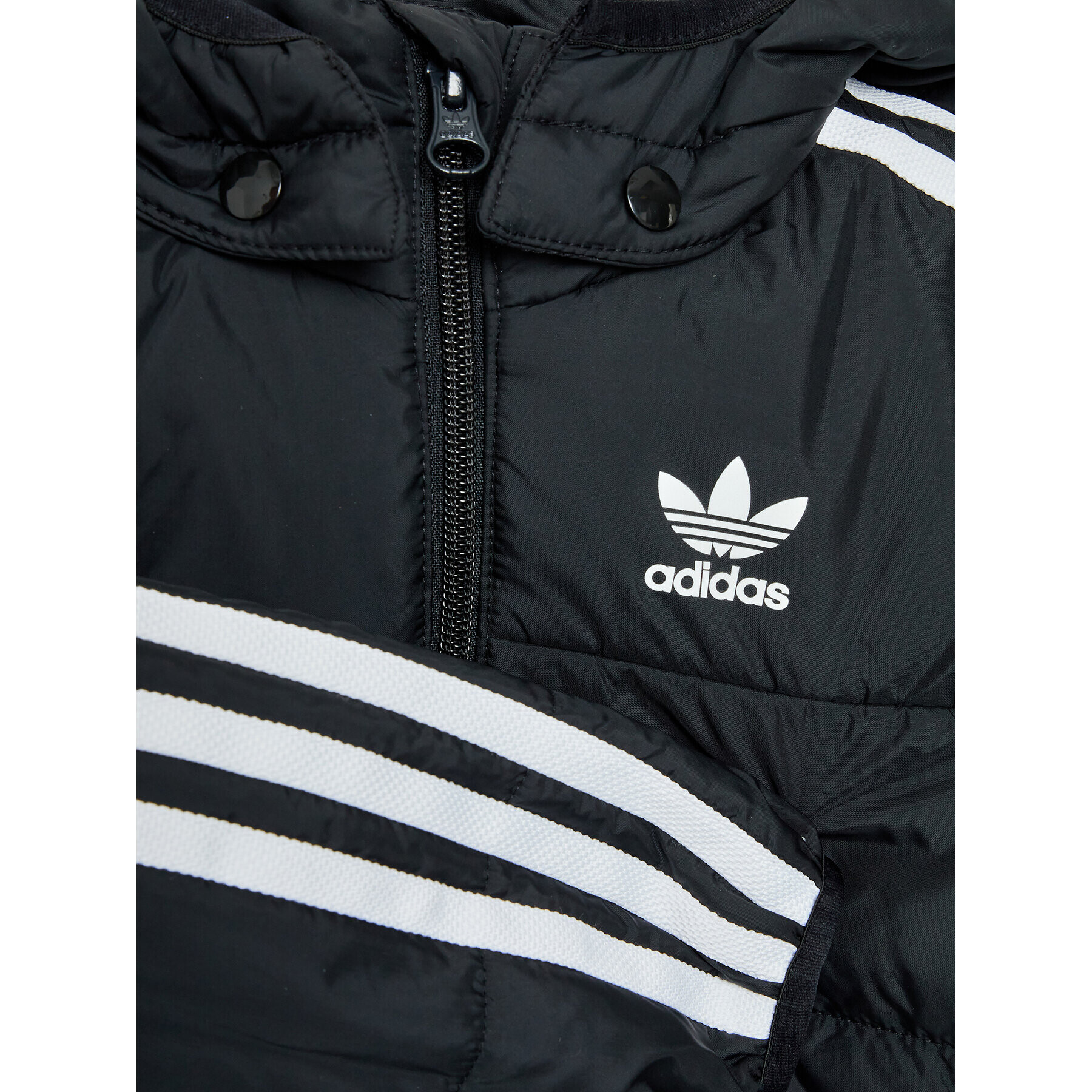 adidas Пухено яке adicolor HK2960 Черен Regular Fit - Pepit.bg