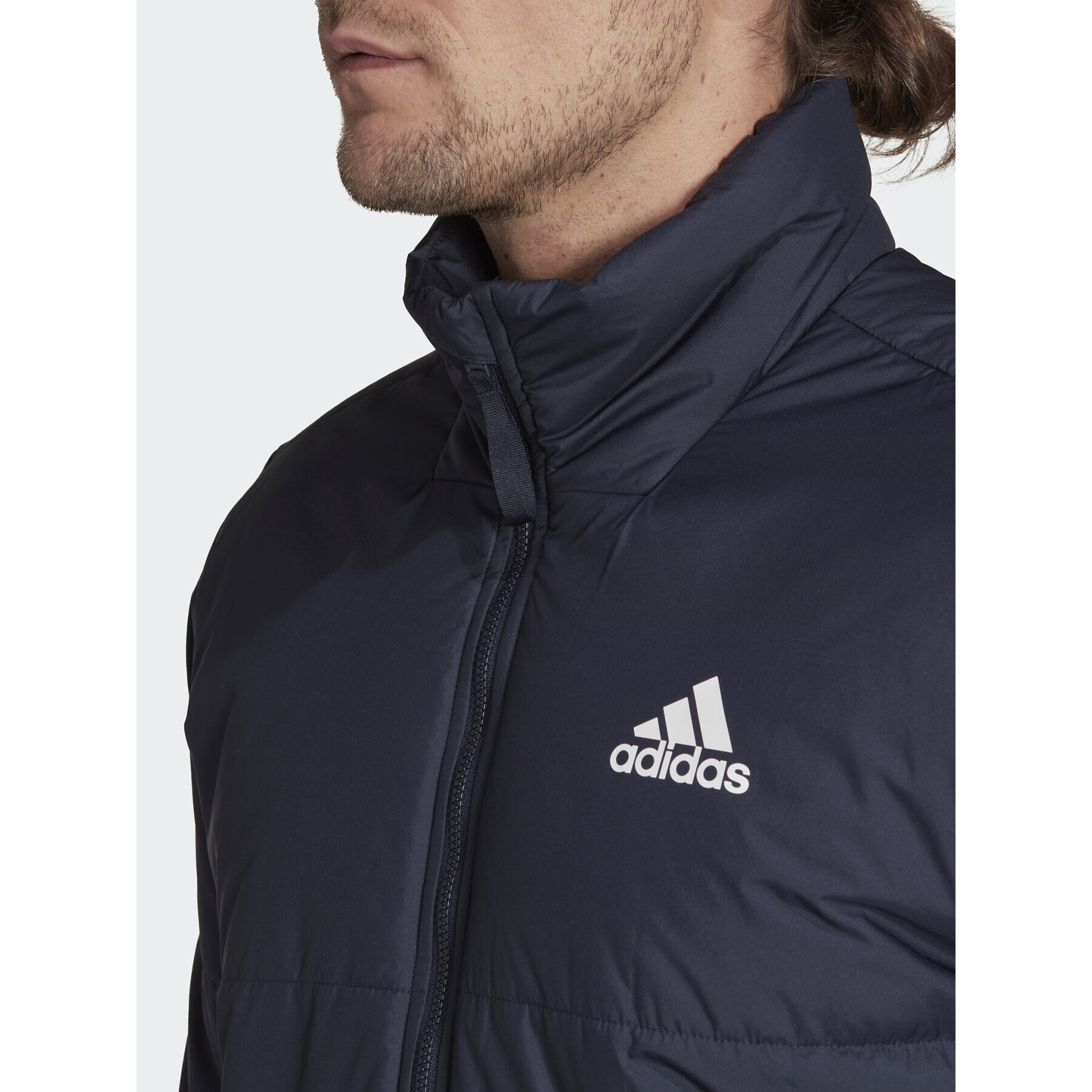 adidas Пухено яке Bsc 3-Stripes HG6272 Тъмносин Regular Fit - Pepit.bg