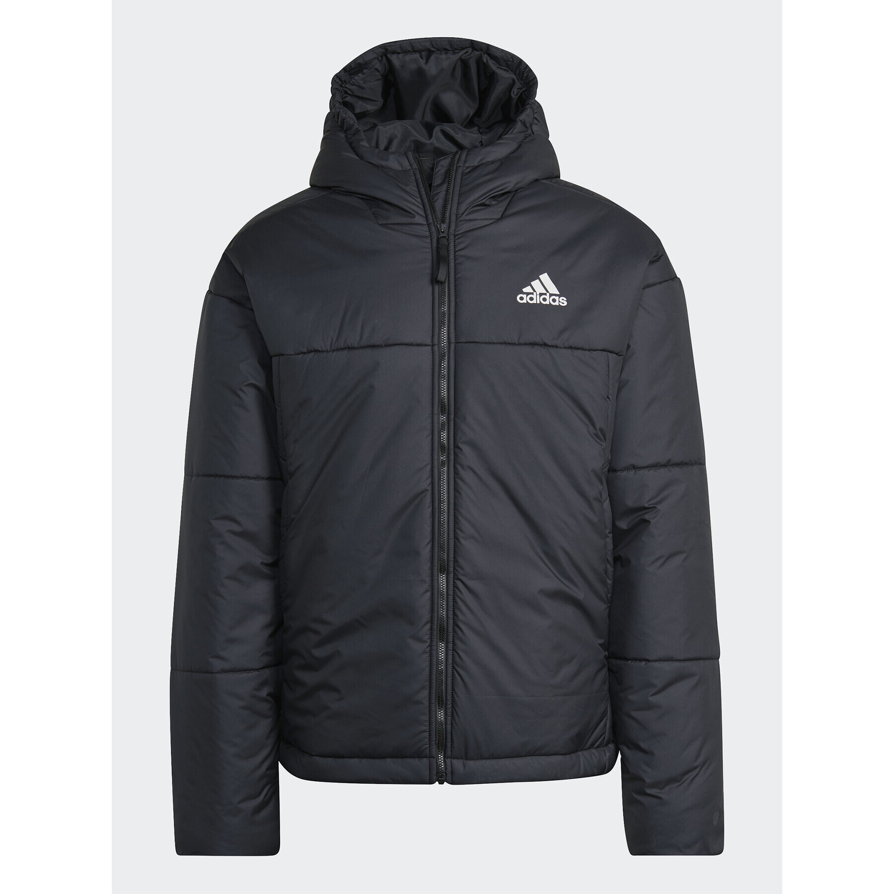 adidas Пухено яке Bsc 3-Stripes HG8756 Черен Regular Fit - Pepit.bg