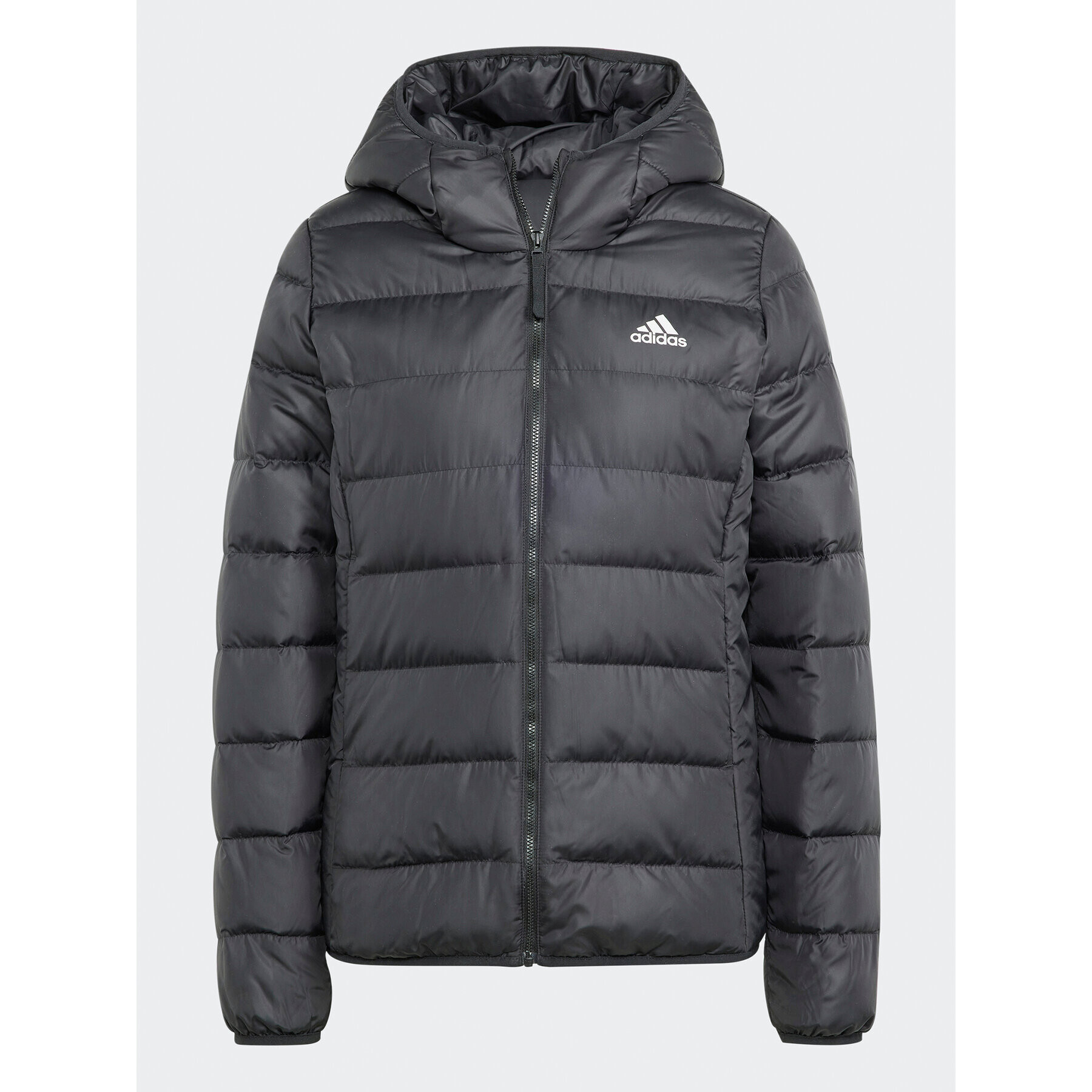 adidas Пухено яке Essentials Light Down HZ5724 Черен Regular Fit - Pepit.bg