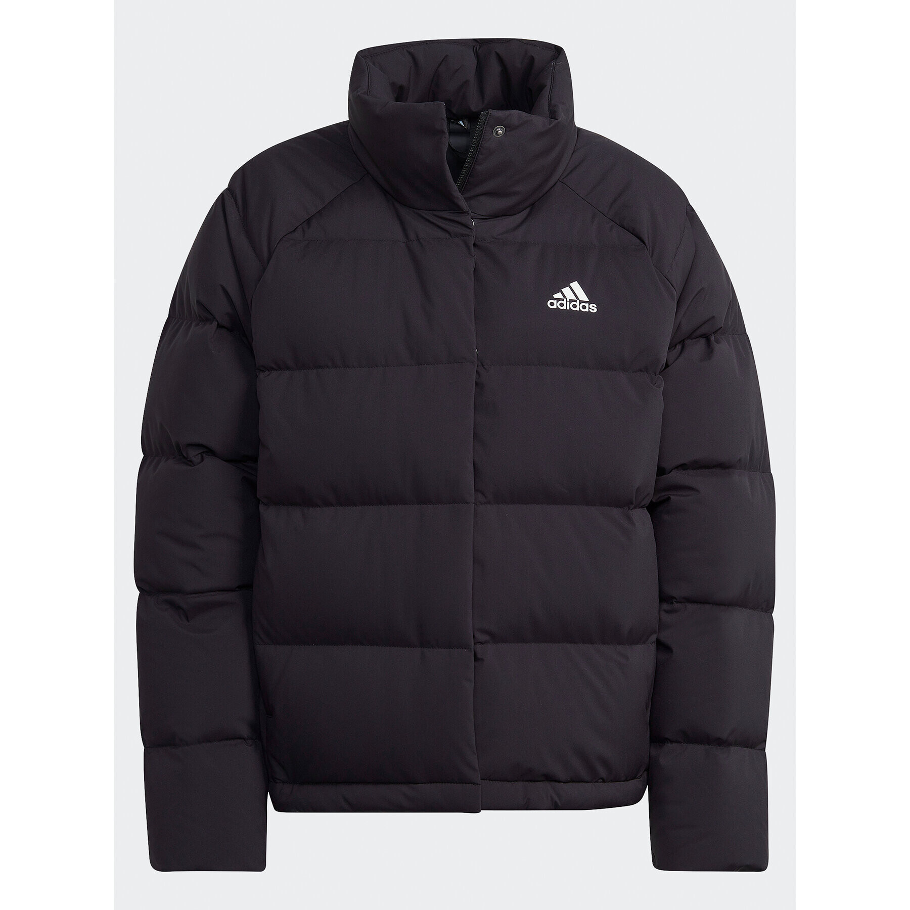 adidas Пухено яке Helionic Relaxed Down HG8696 Черен Loose Fit - Pepit.bg