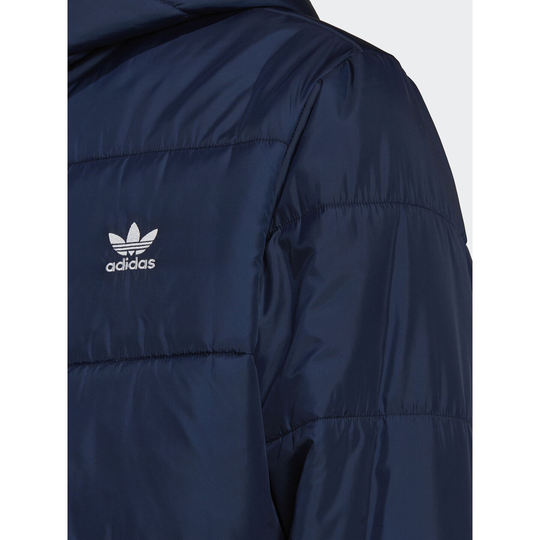 adidas Пухено яке HM2462 Тъмносин Relaxed Fit - Pepit.bg