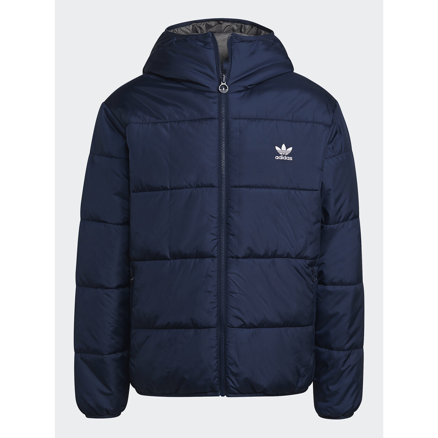 adidas Пухено яке HM2462 Тъмносин Relaxed Fit - Pepit.bg