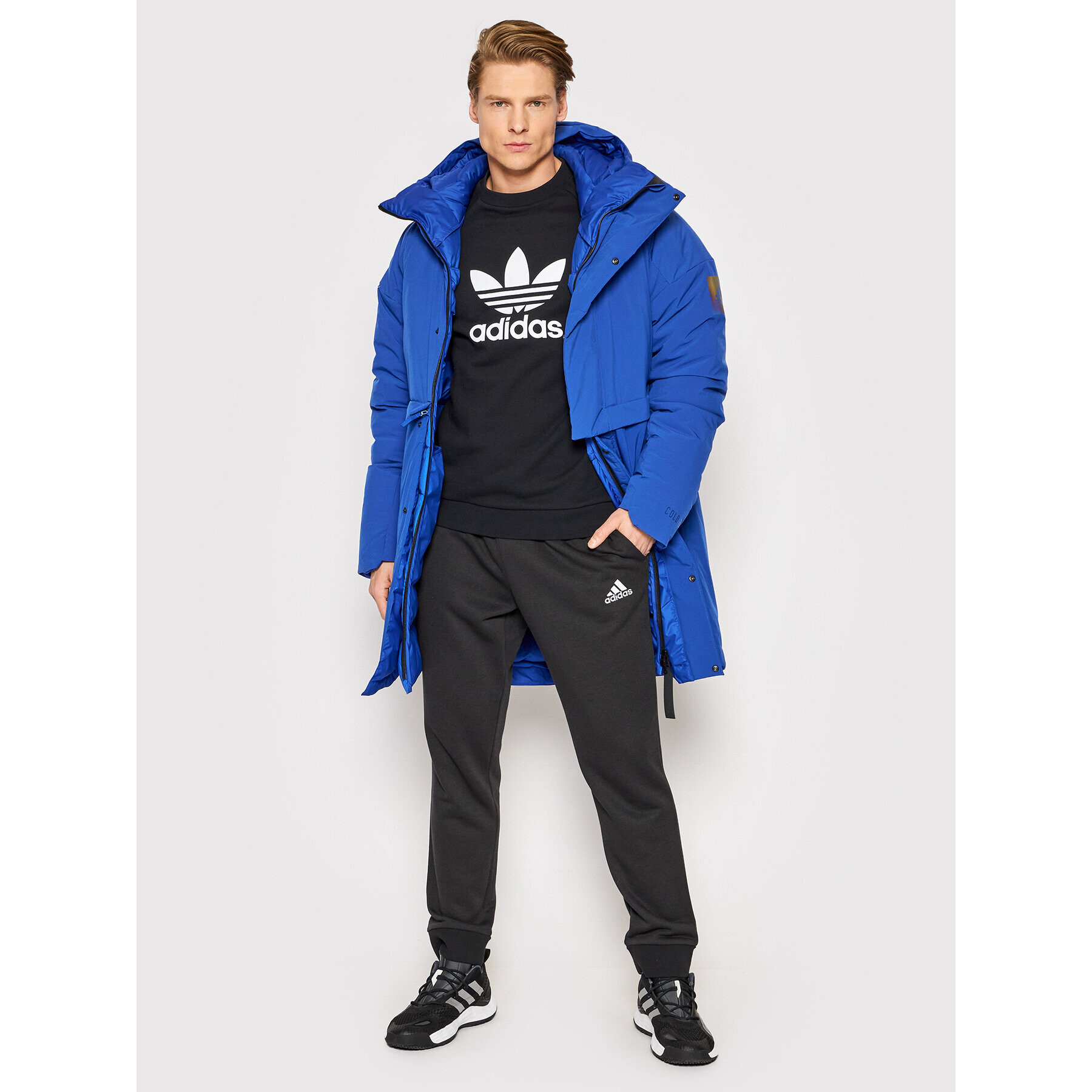 adidas Performance Пухено яке Myshelter Cold.Rdy GP3108 Син Regular Fit - Pepit.bg