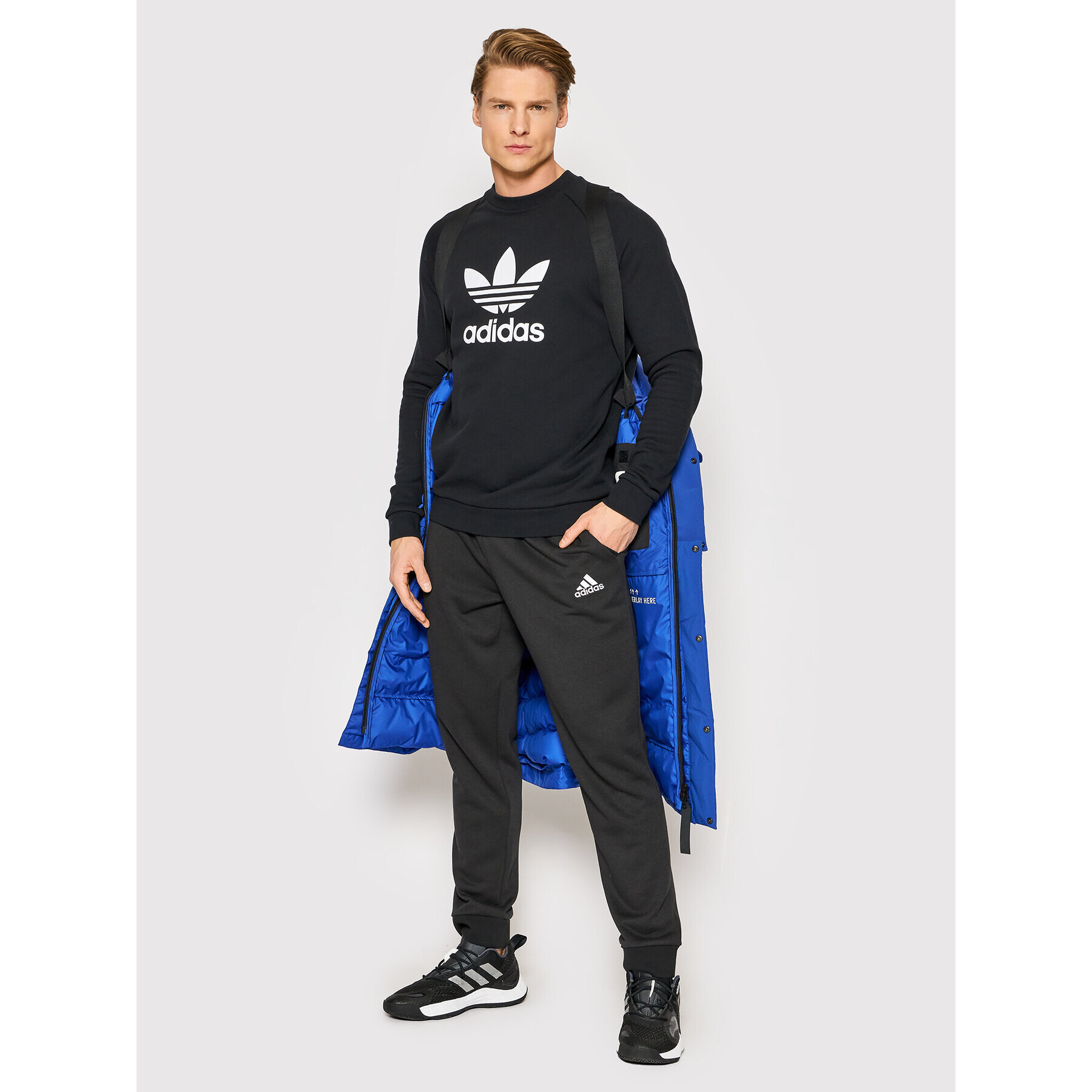 adidas Performance Пухено яке Myshelter Cold.Rdy GP3108 Син Regular Fit - Pepit.bg