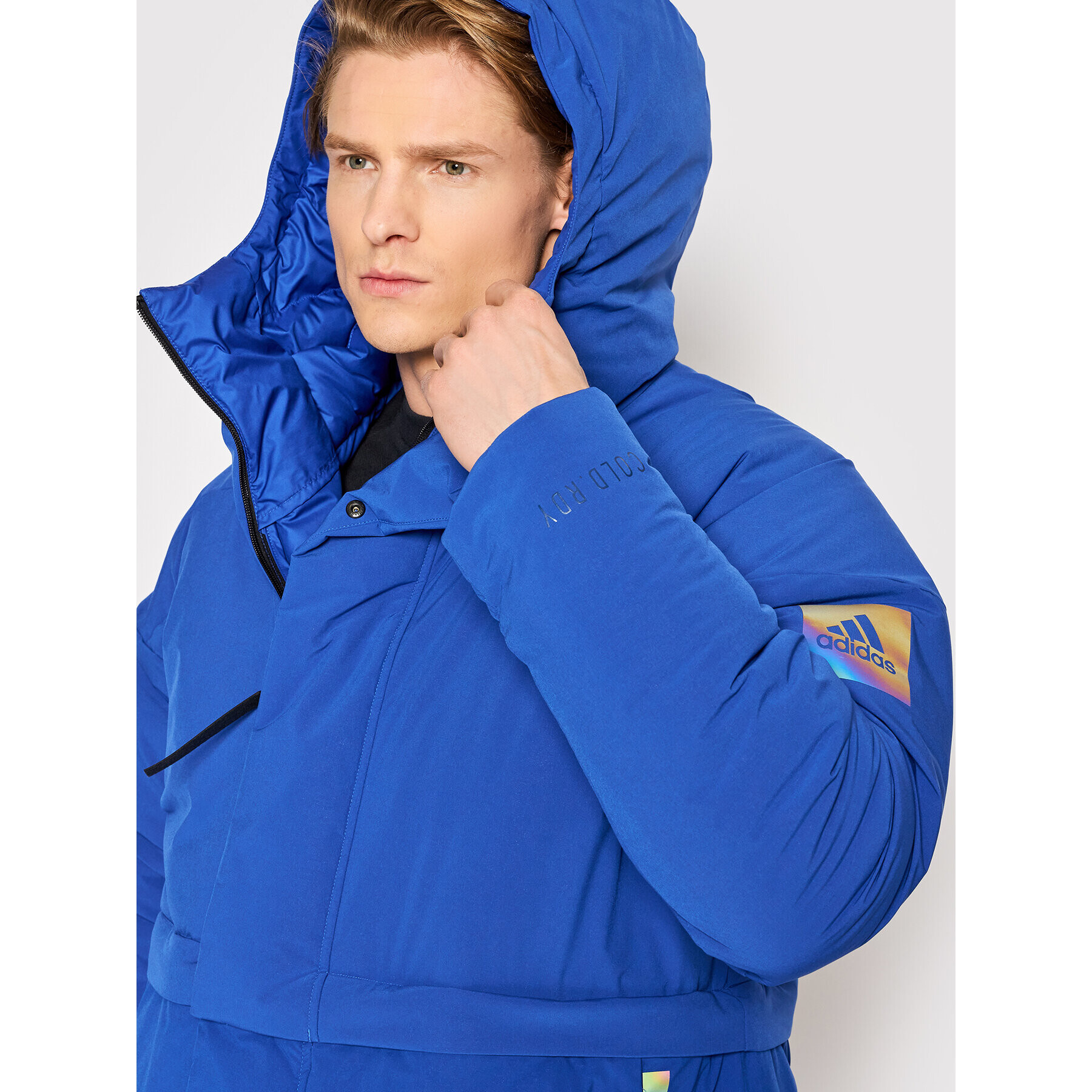 adidas Performance Пухено яке Myshelter Cold.Rdy GP3108 Син Regular Fit - Pepit.bg