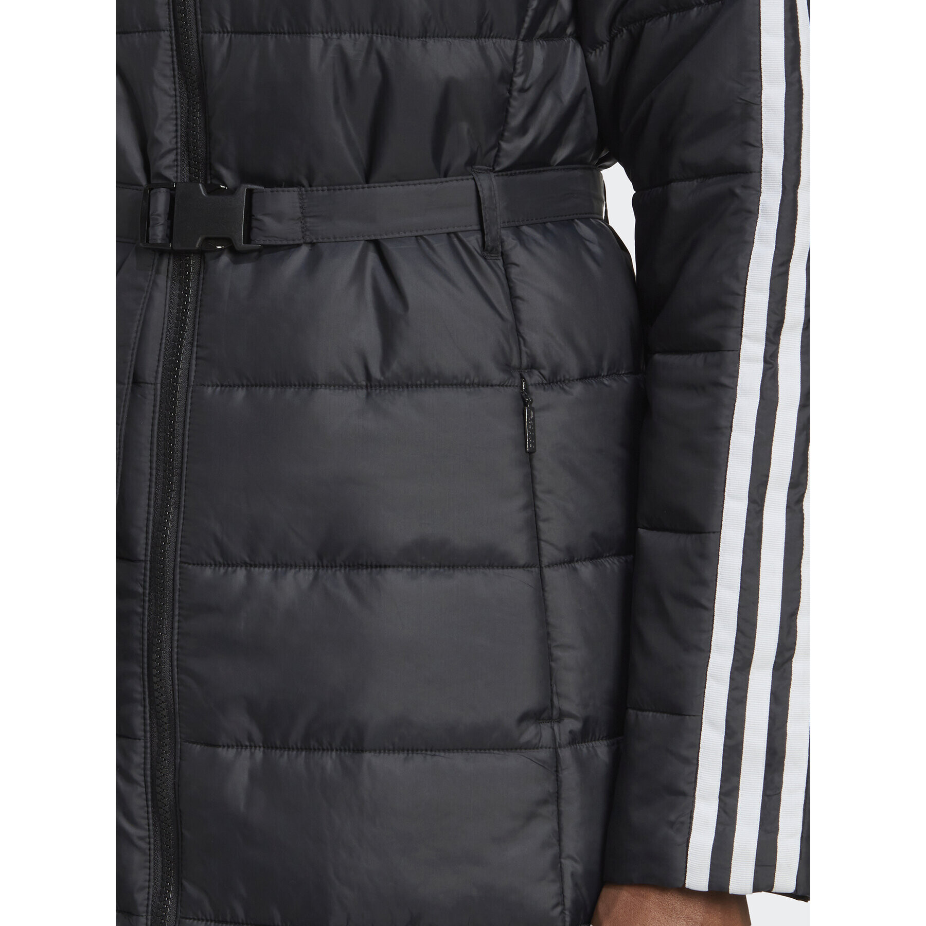 adidas Пухено яке Premium HK5253 Черен Slim Fit - Pepit.bg