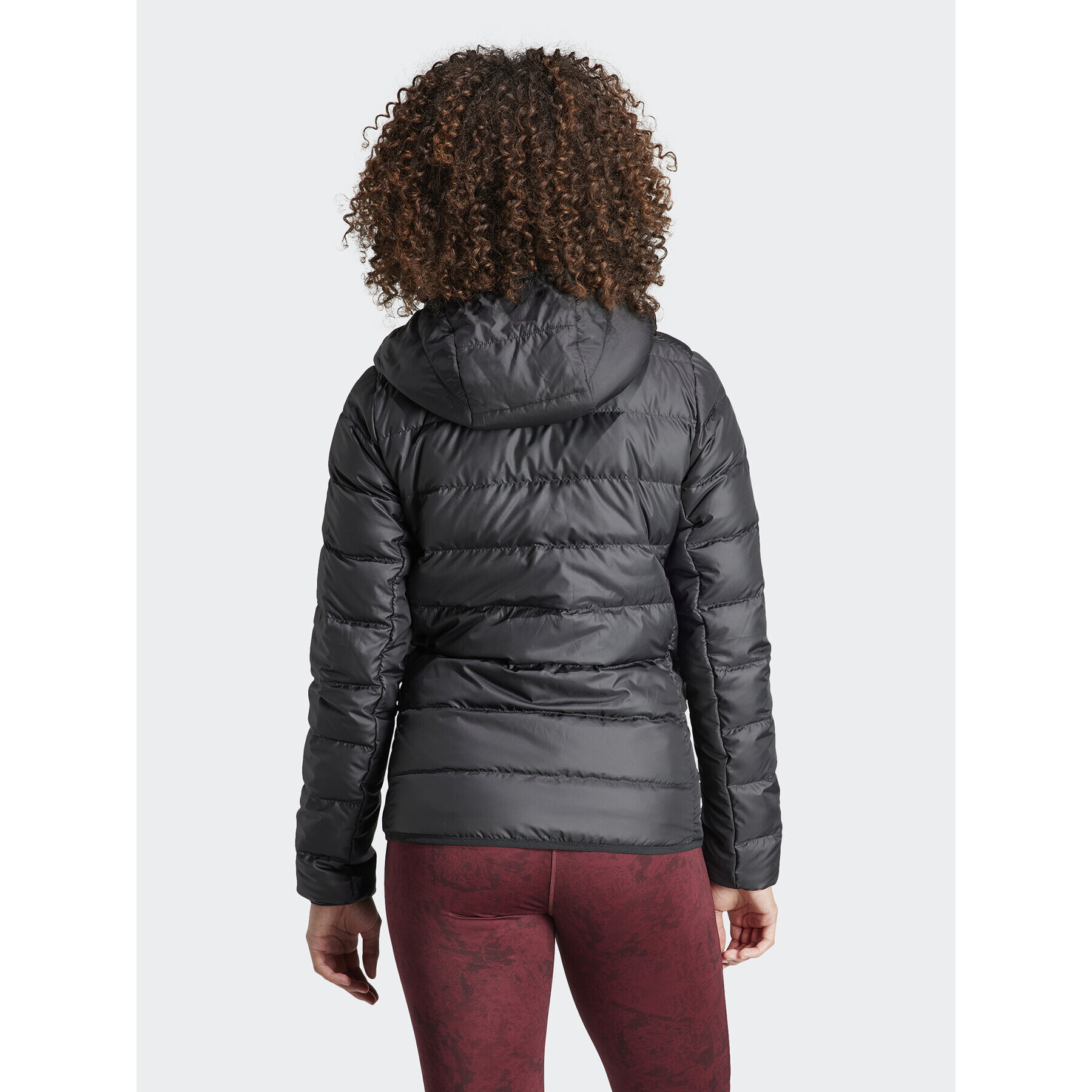 adidas Пухено яке Terrex Multi Light Down IP6034 Черен Slim Fit - Pepit.bg