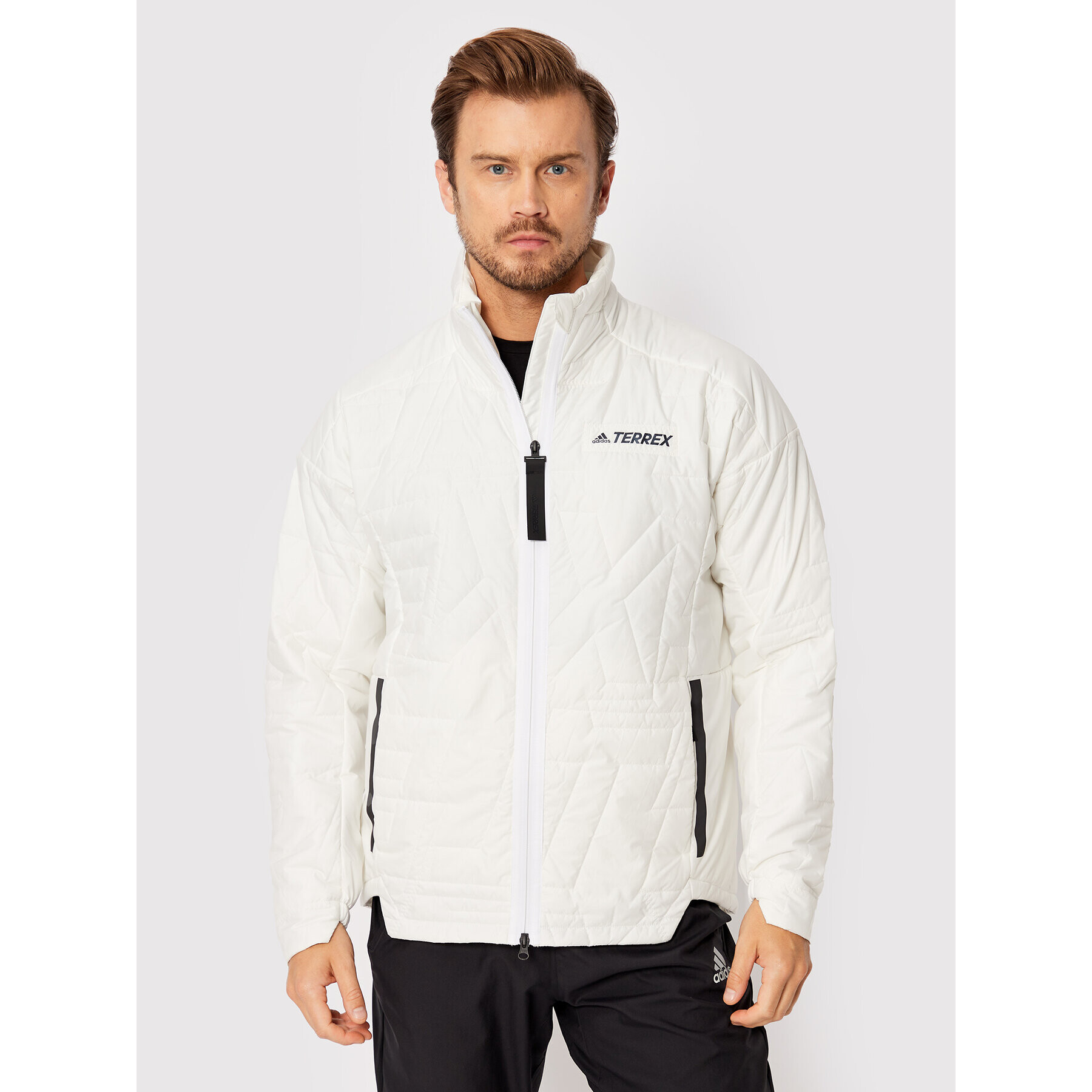 adidas Пухено яке Terrex Myshelter Primaloft GQ3700 Екрю Relaxed Fit - Pepit.bg