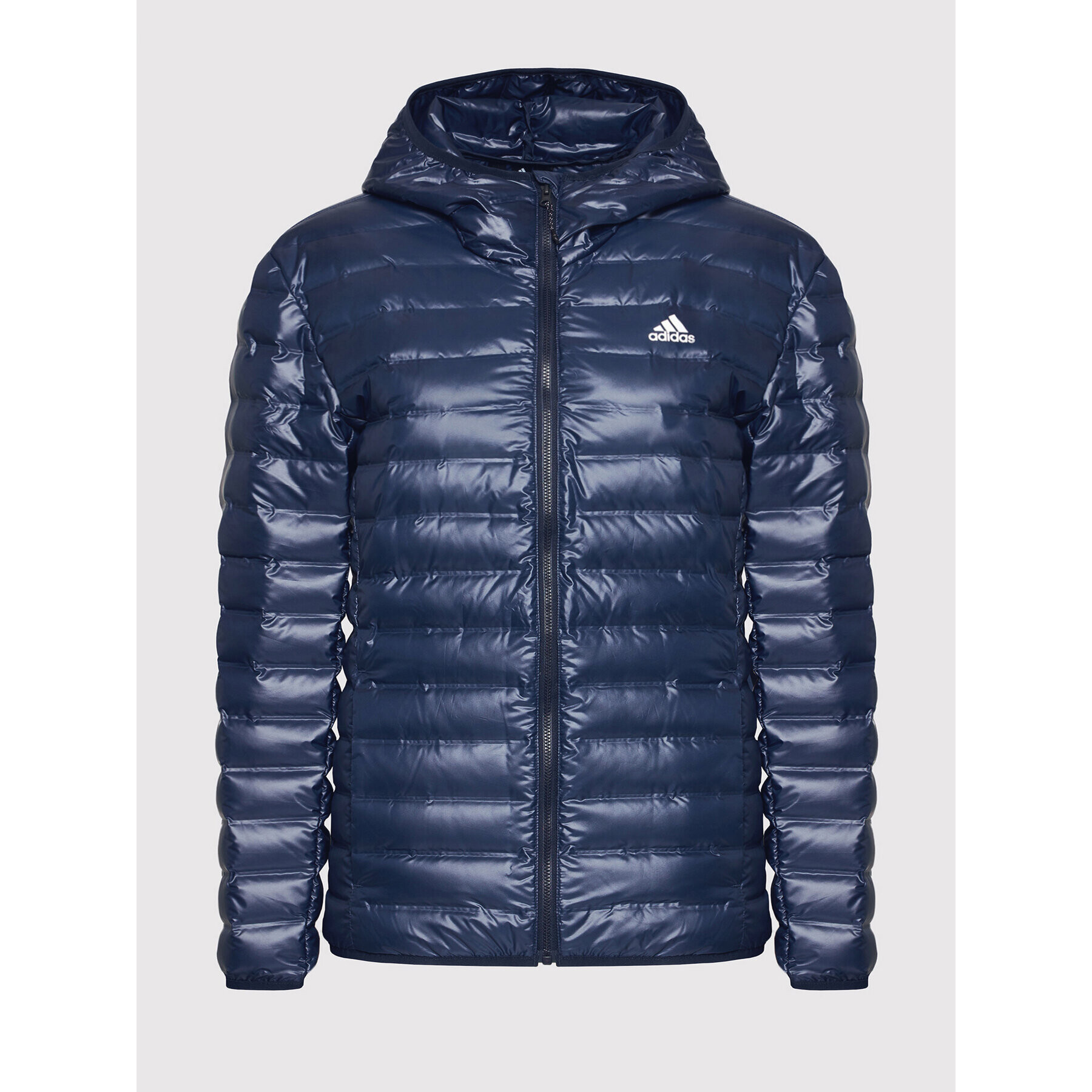 adidas Пухено яке Varilite DX0785 Тъмносин Slim Fit - Pepit.bg