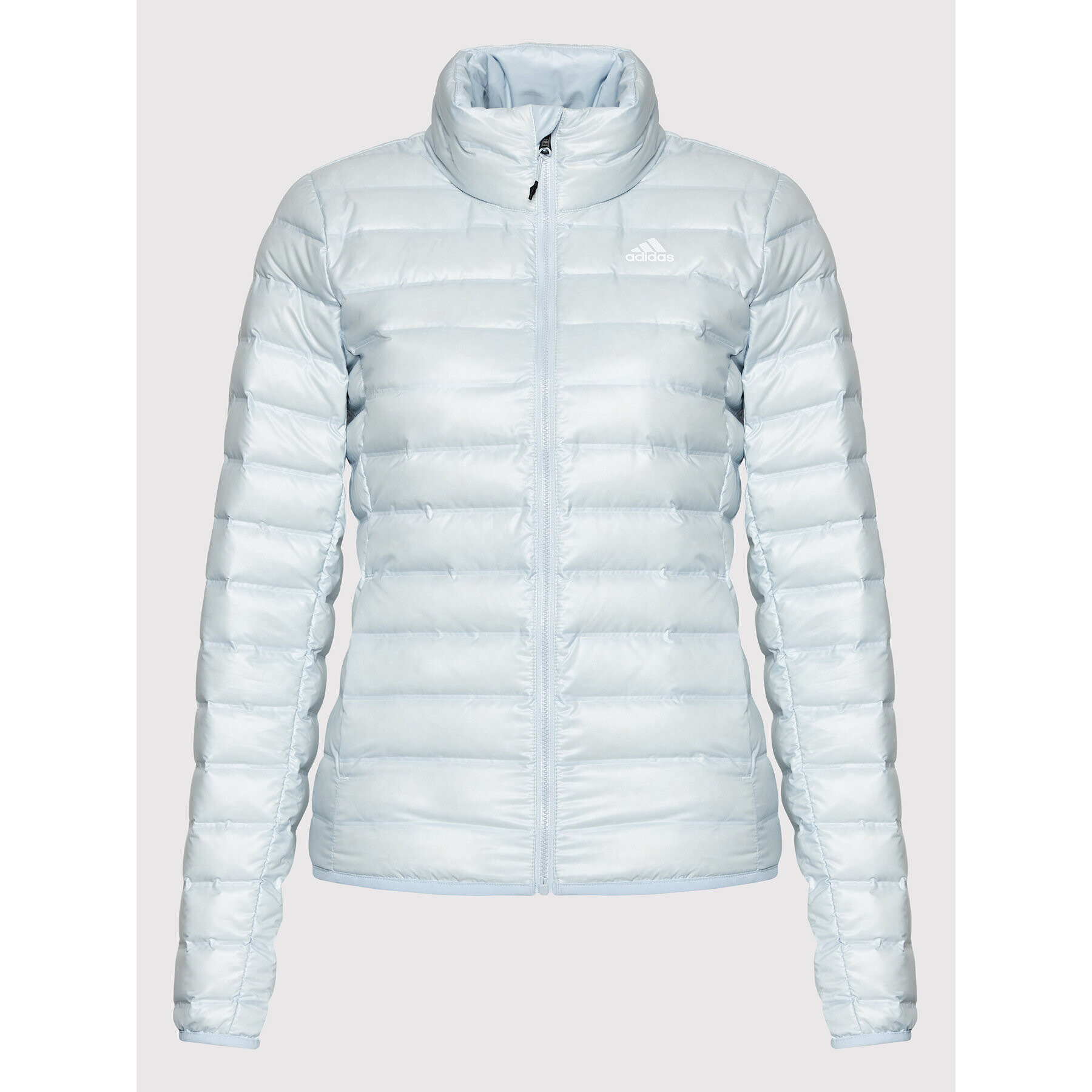 adidas Пухено яке Varilite GT9230 Син Slim Fit - Pepit.bg
