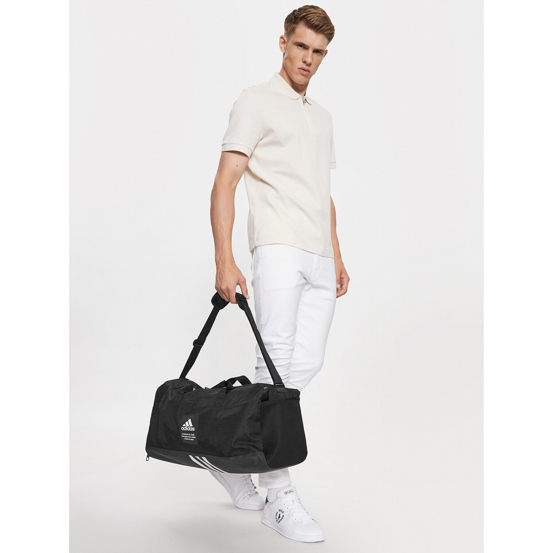 adidas Сак 4ATHLTS Medium Duffel Bag HC7272 Черен - Pepit.bg