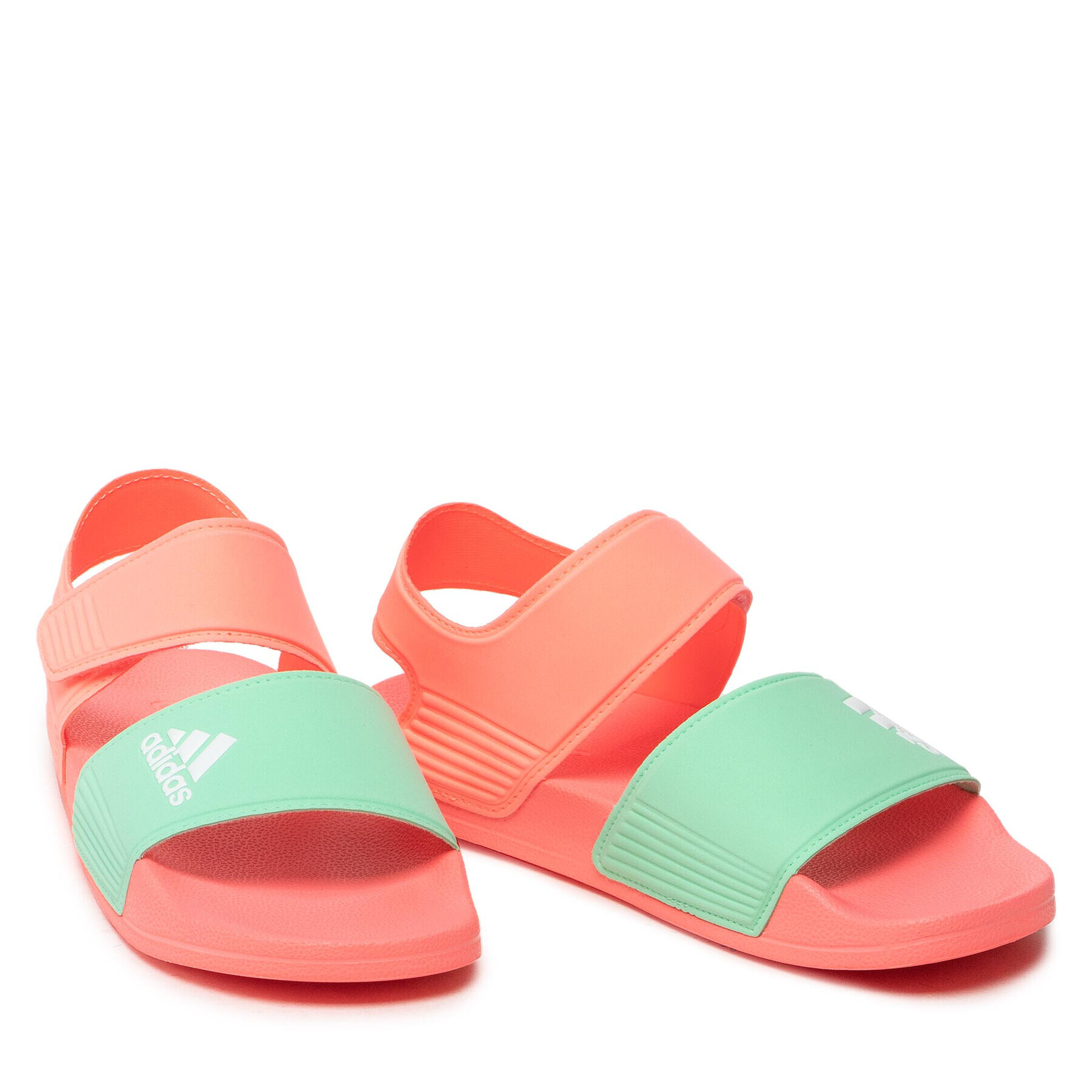 adidas Сандали adilette Sandal K GW0345 Зелен - Pepit.bg