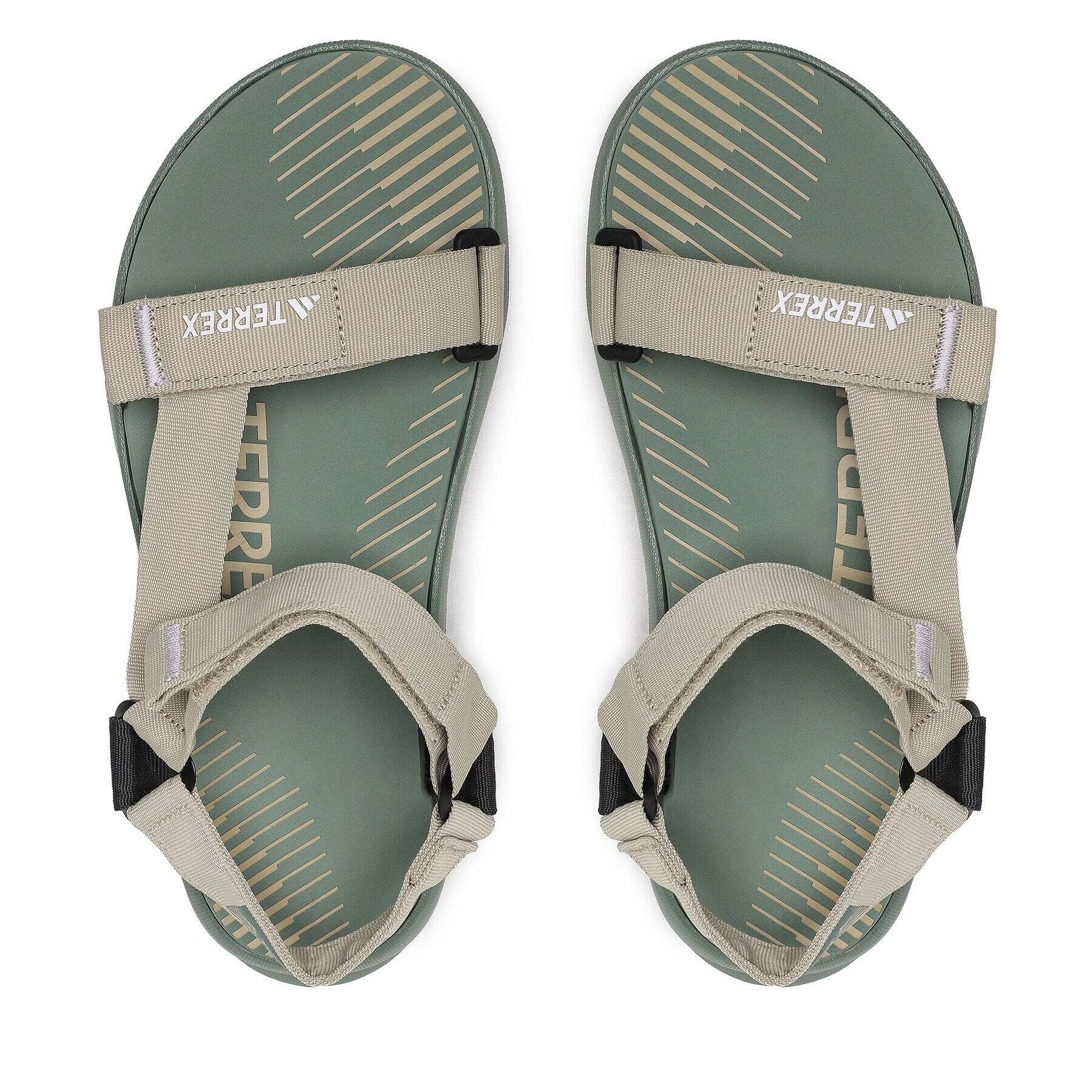 adidas Сандали Terrex Hydroterra Light Sandals ID4274 Зелен - Pepit.bg