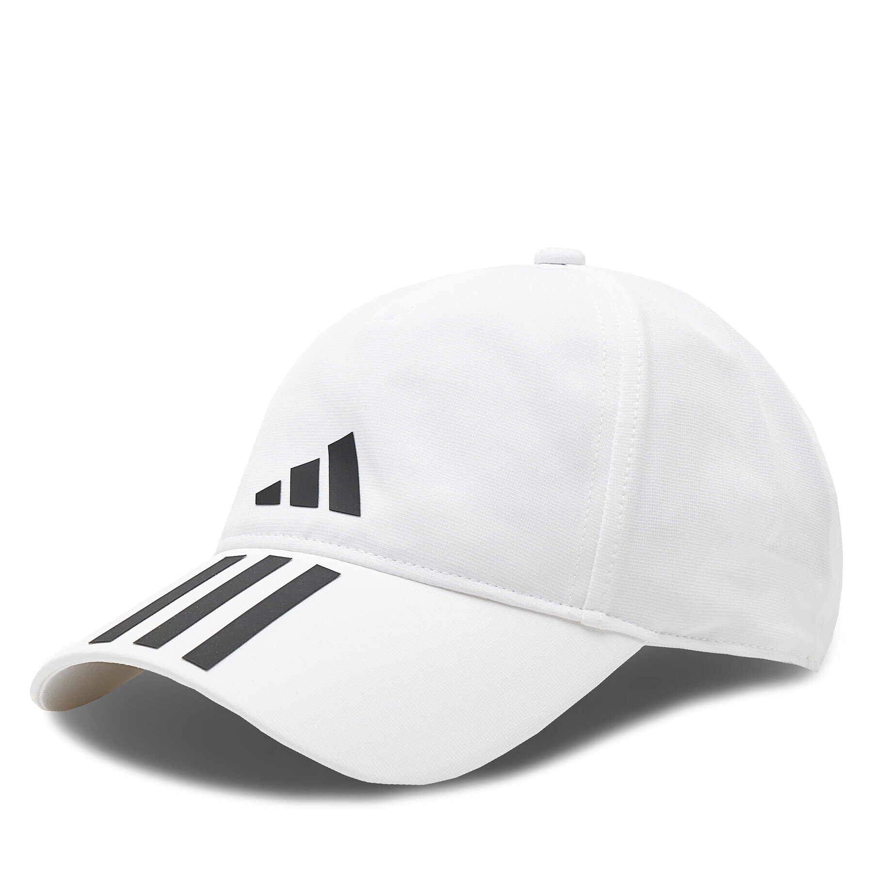 adidas Шапка с козирка 3-Stripes AEROREADY Running Training Baseball Cap HT2043 Бял - Pepit.bg