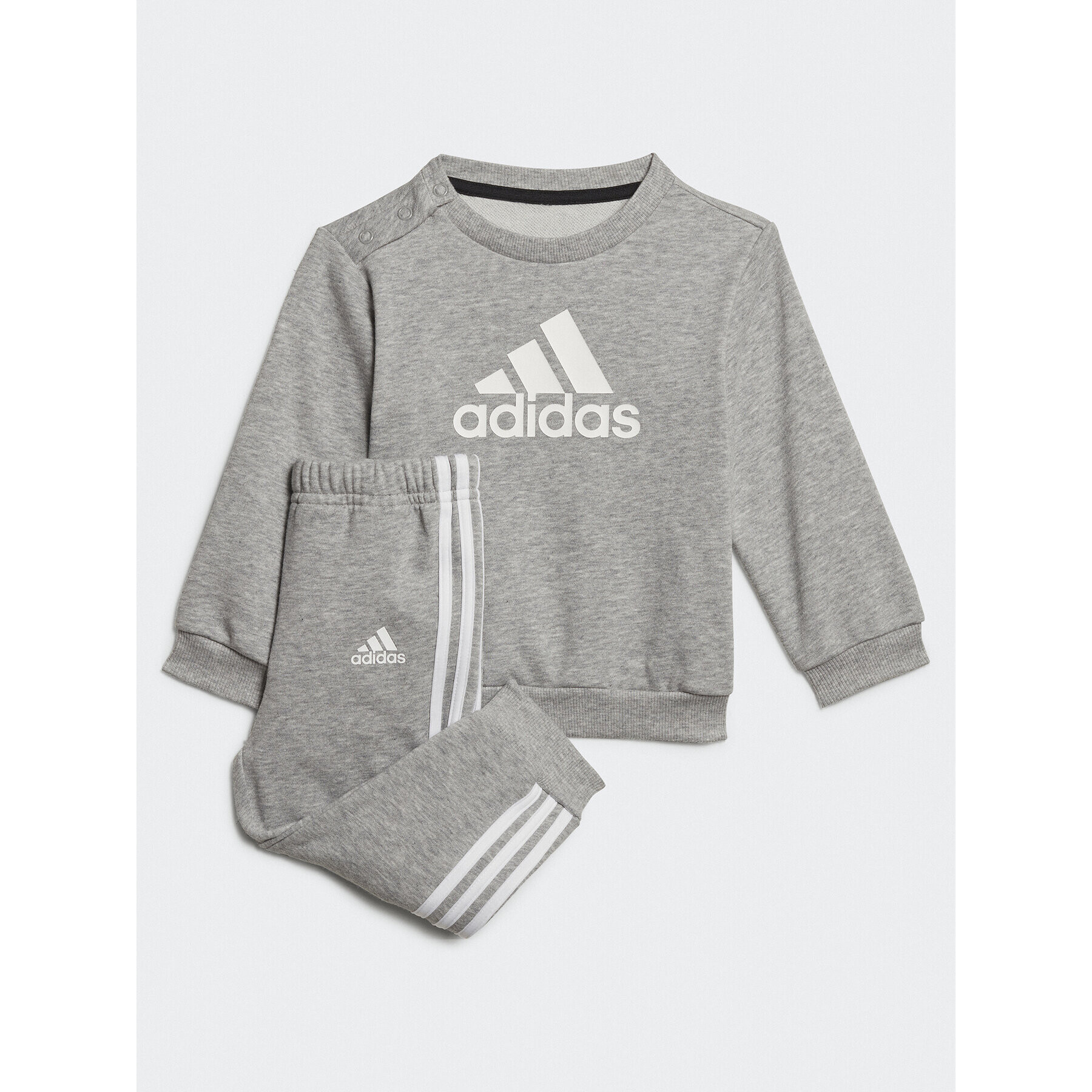 adidas Спортен екип Badge of Sport French Terry Jogger HM6613 Сив Regular Fit - Pepit.bg