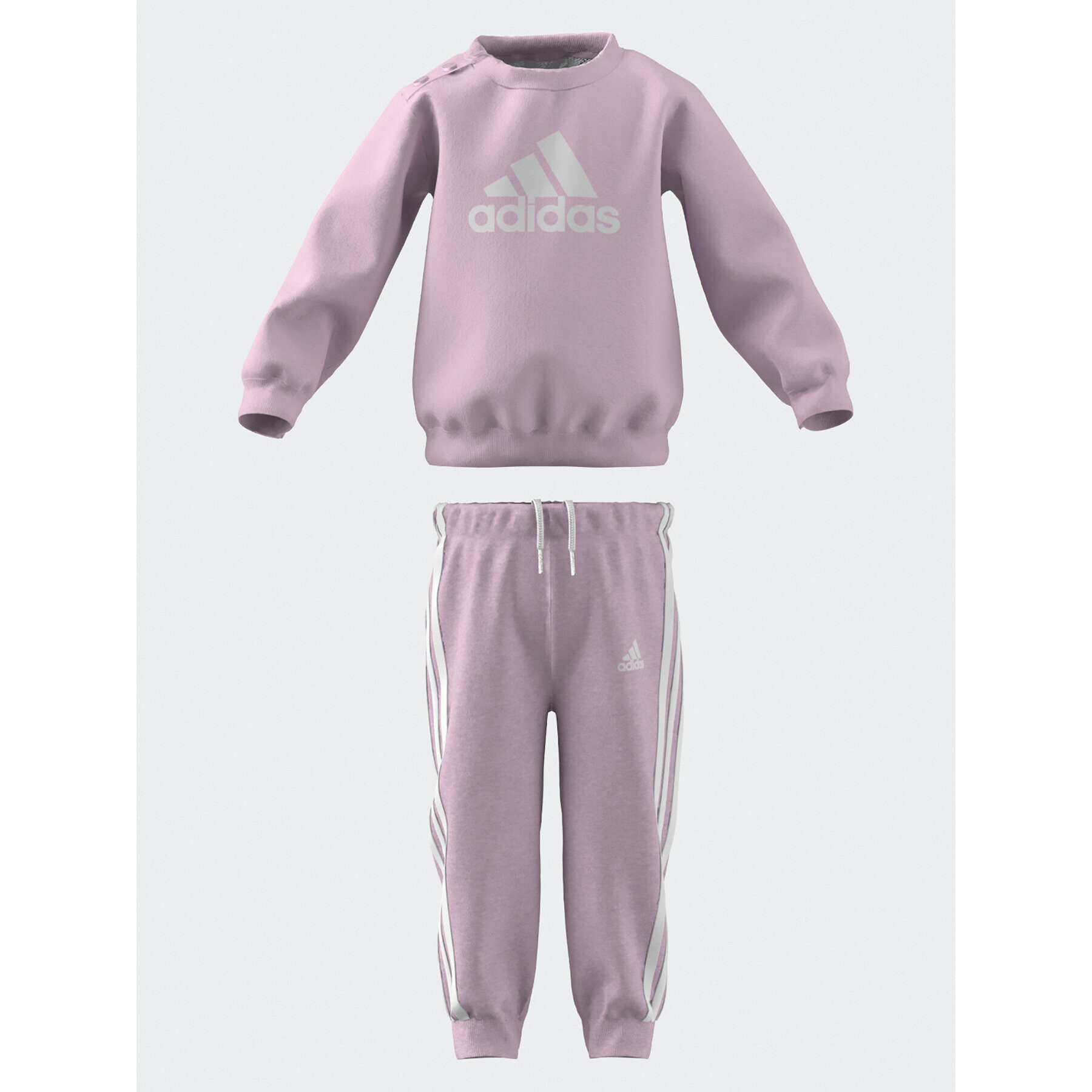 adidas Спортен екип Badge of Sport French Terry Jogger IJ8863 Розов Regular Fit - Pepit.bg