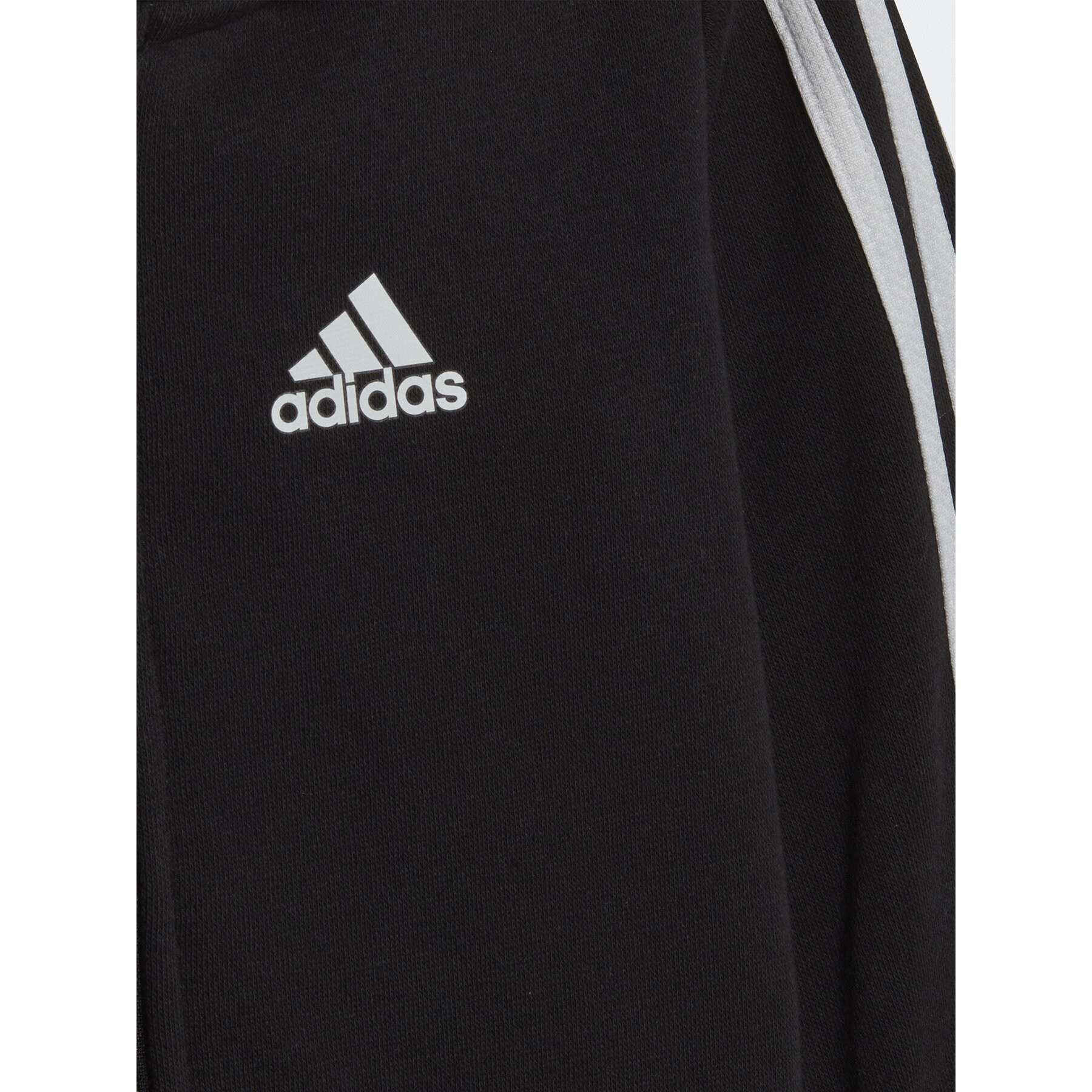 adidas Спортен екип Essentials Full-Zip Hooded Jogger Set HR5866 Черен Regular Fit - Pepit.bg