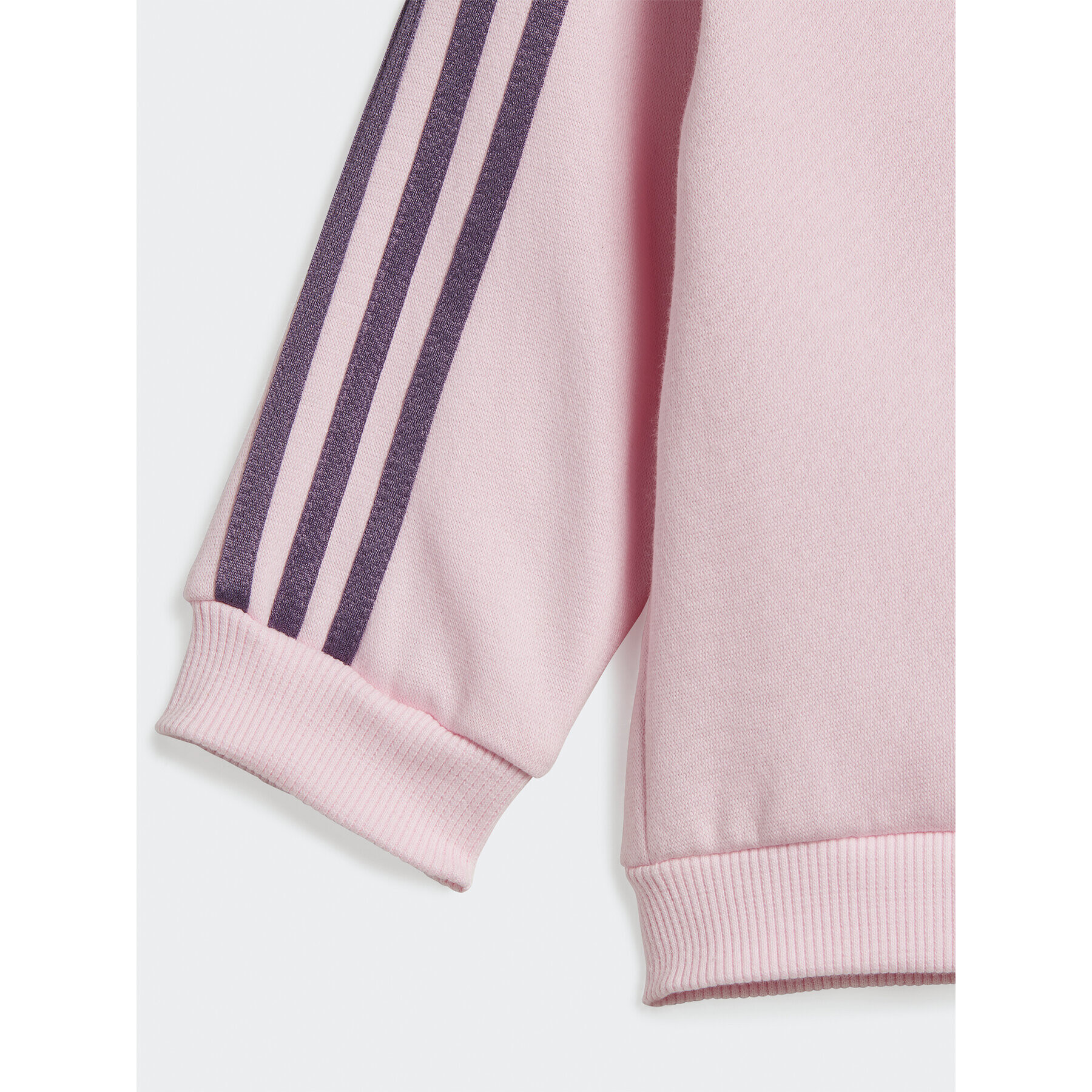 adidas Спортен екип Essentials Full-Zip Hooded Jogger Set IJ8851 Розов Regular Fit - Pepit.bg