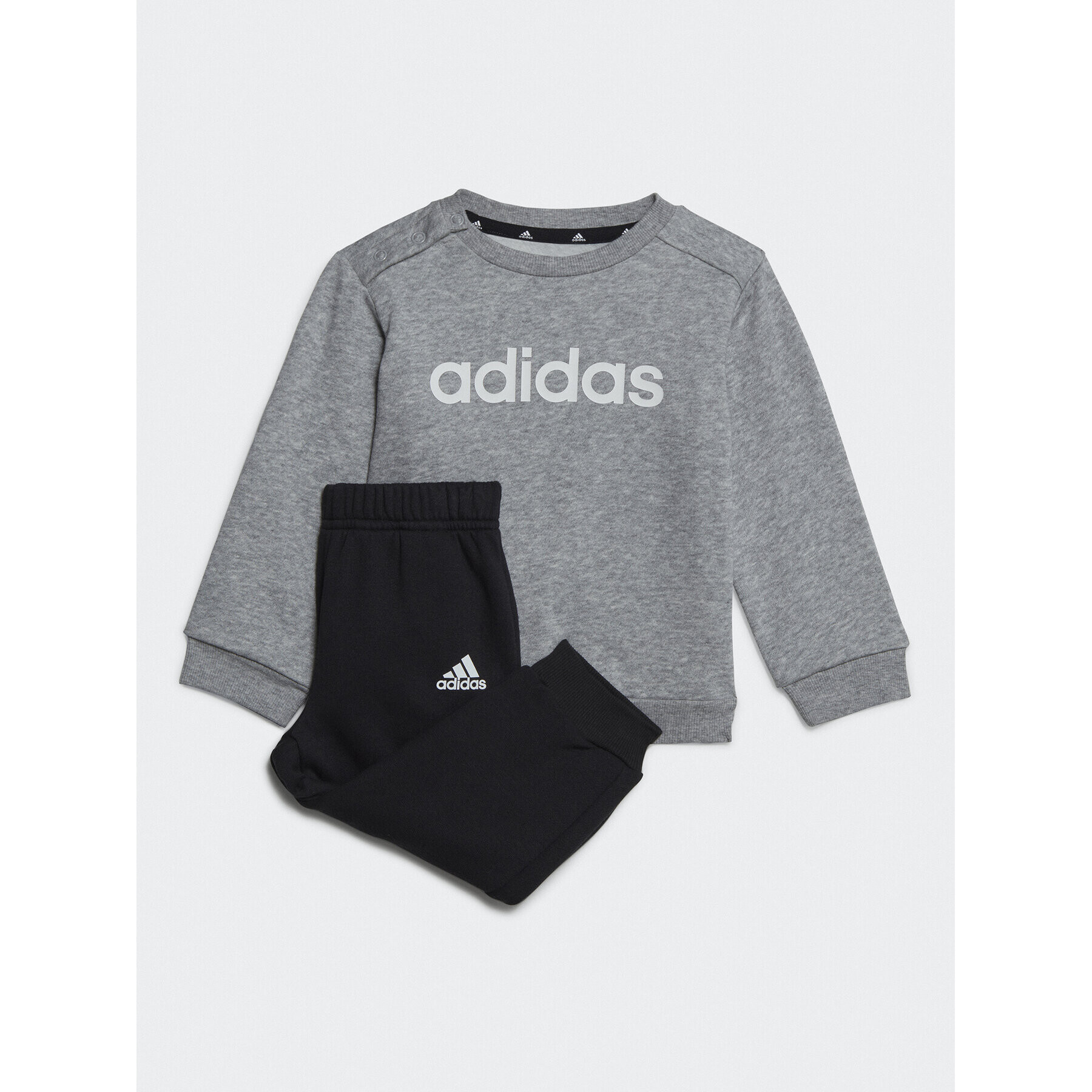 adidas Спортен екип Essentials Lineage Jogger Set HR5882 Сив Regular Fit - Pepit.bg