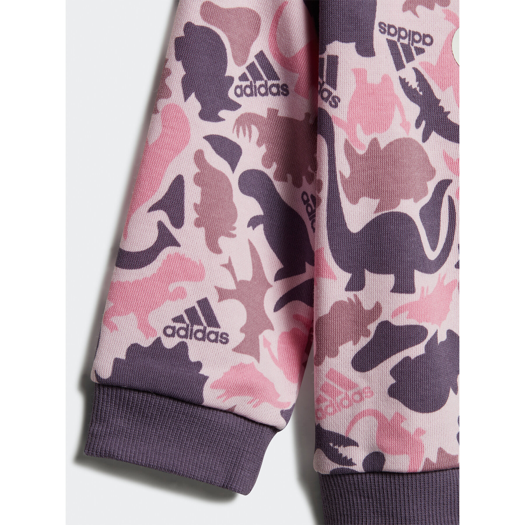 adidas Спортен екип IK8328 Розов Regular Fit - Pepit.bg